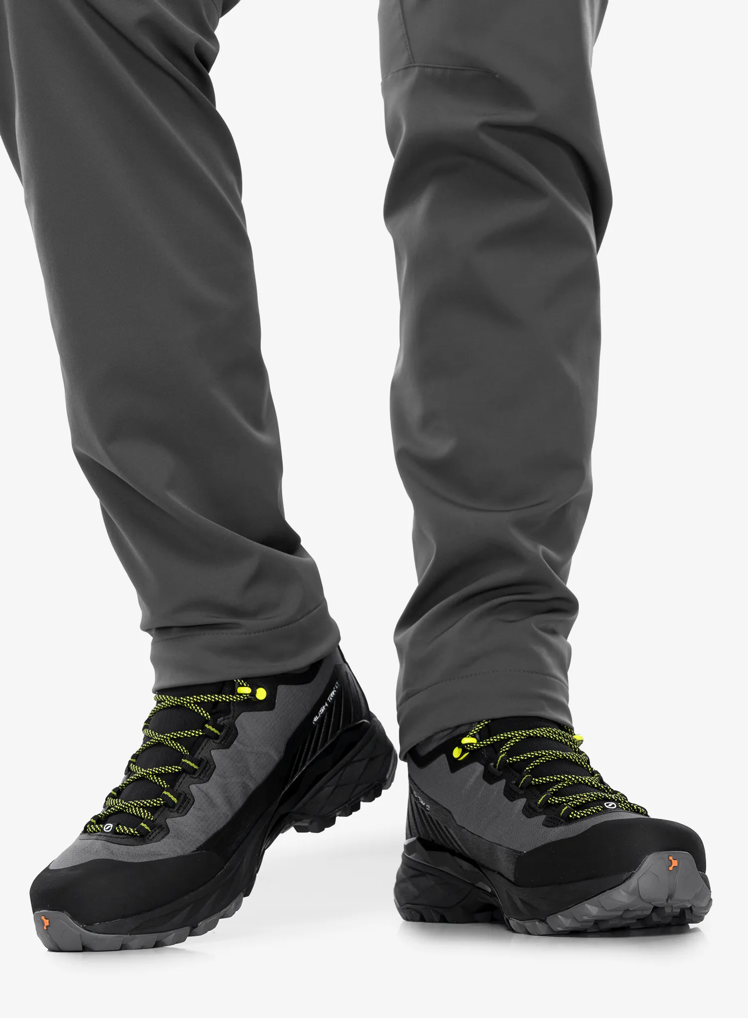 Трекинг високи обувки Scarpa Rush TRK LT GTX - gray/lime
