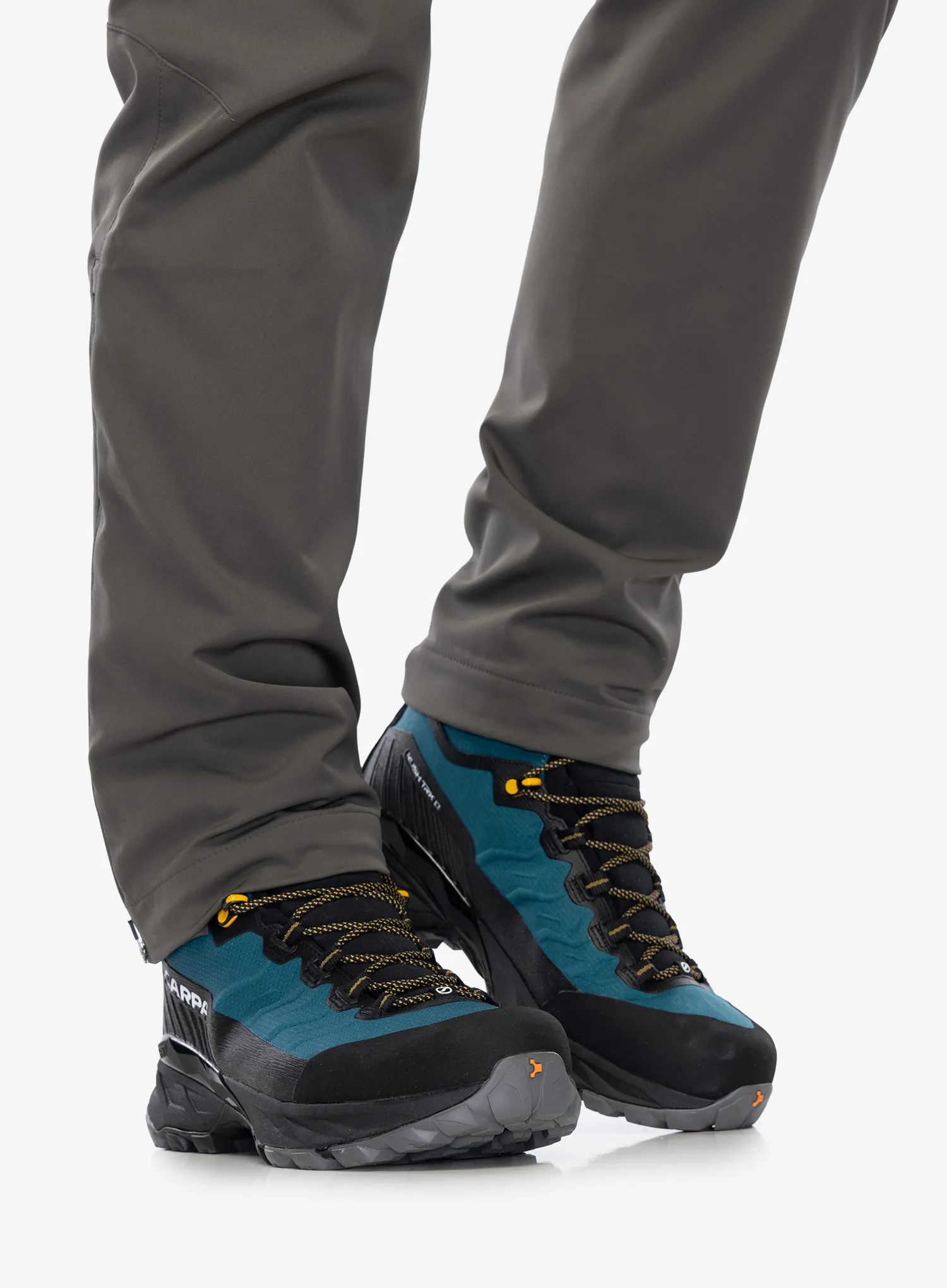 Трекинг високи обувки Scarpa Rush TRK LT GTX - petrol/mustard