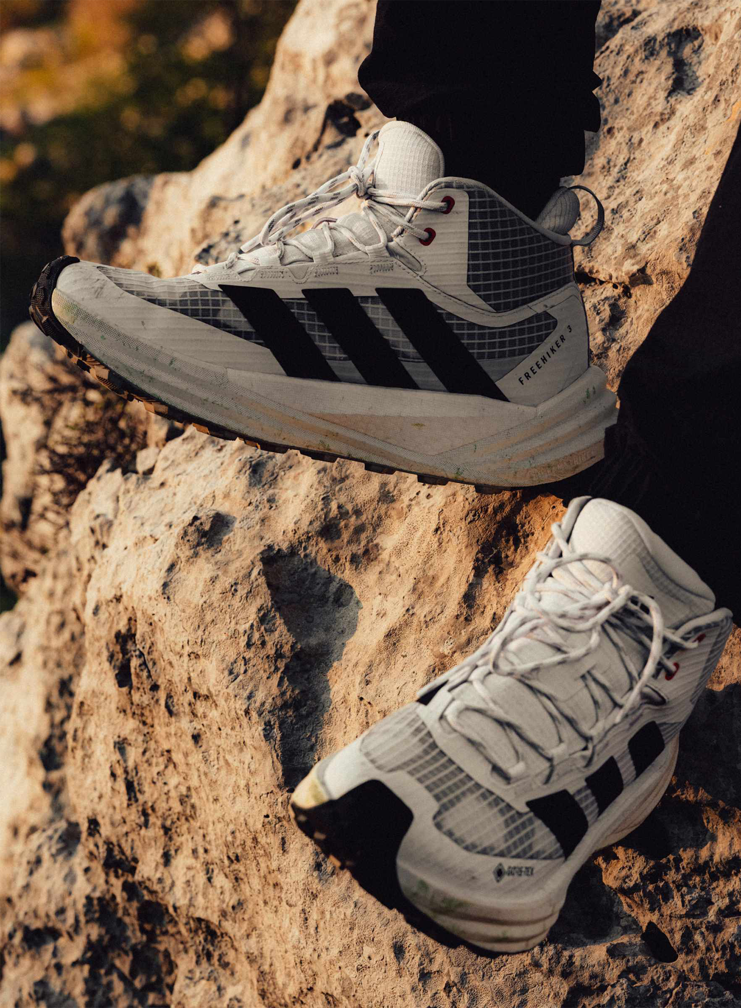 Туристически обувки adidas TERREX Freehiker 3 Mid GTX - ftwr white/core blk/off white