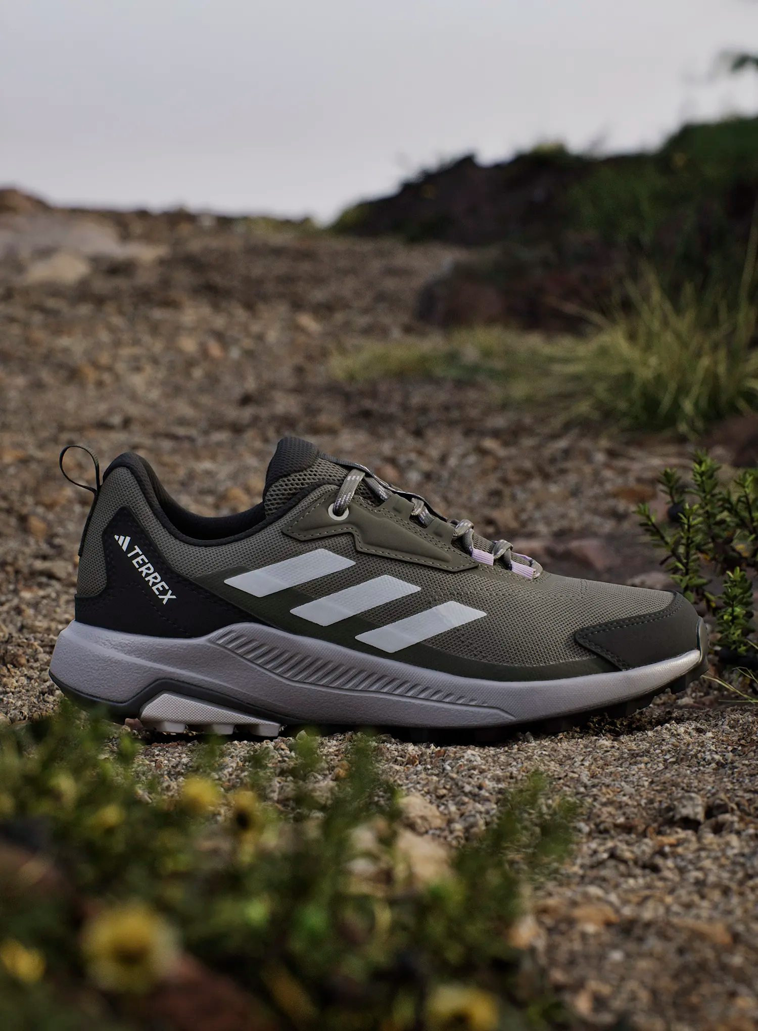 Дамски туристически обувки adidas TERREX Anylander - olive strata/dash grey/n.cargo