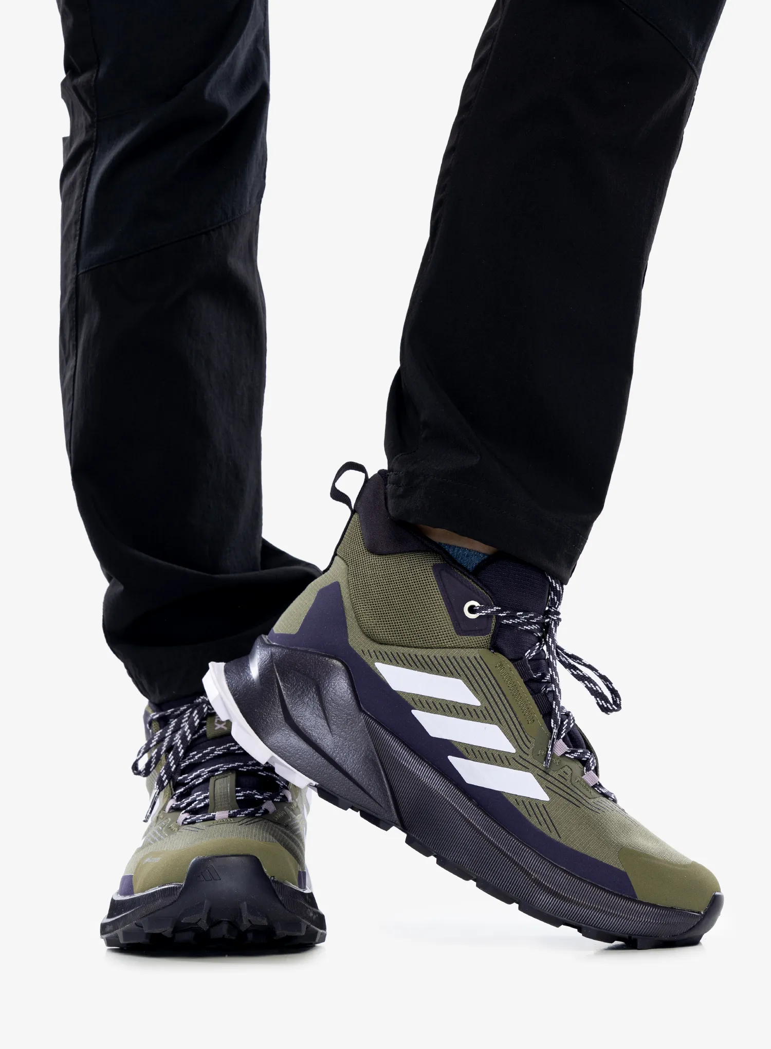 Дамски туристически обувки adidas TERREX Trailmaker 2 Mid GTX - oliv stra/silv dawn/aurora blk