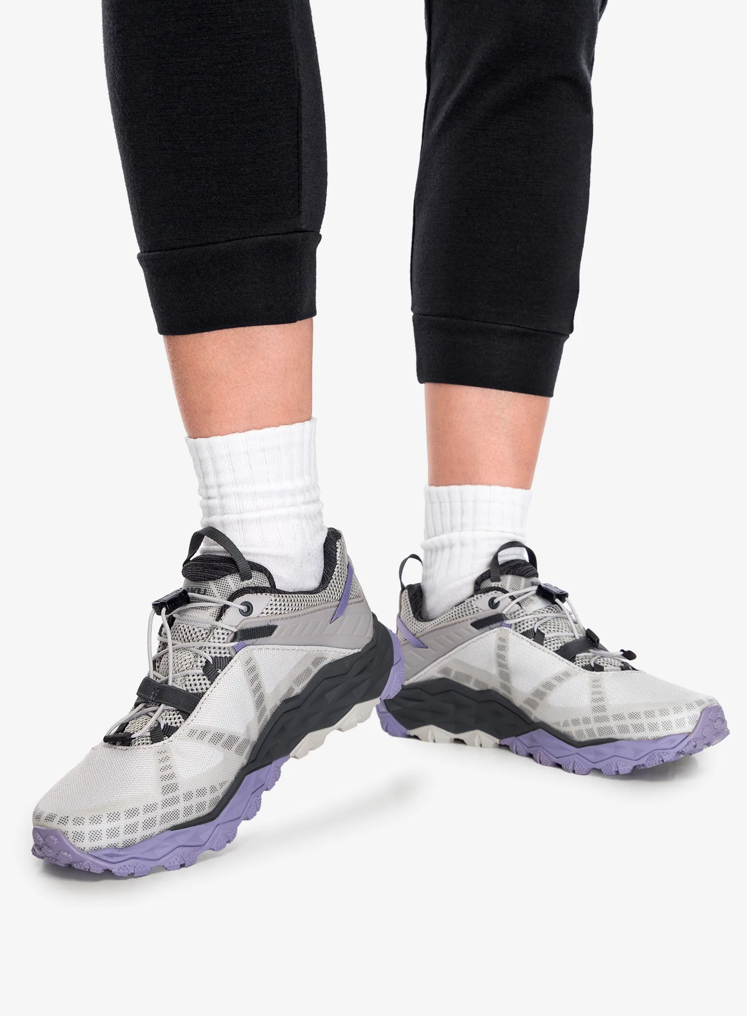 Дамски туристически обувки AKU Flyrock GTX - light grey/violet