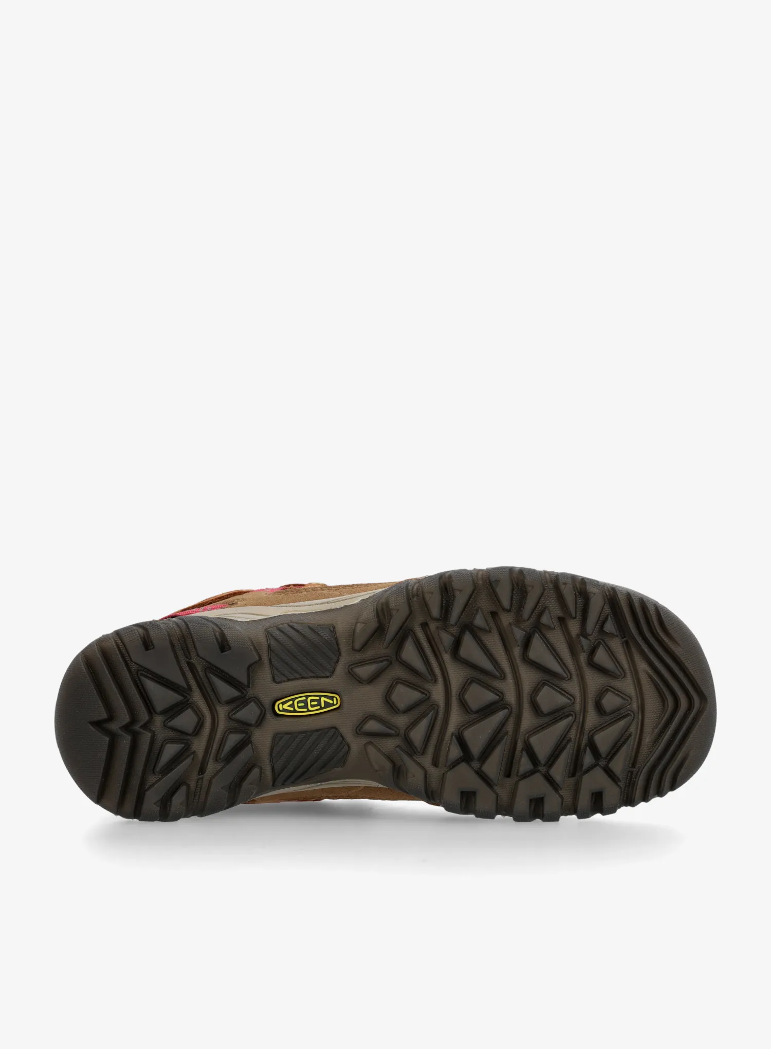 Дамски туристически обувки Keen Targhee IV Wp - bison/beaujolais