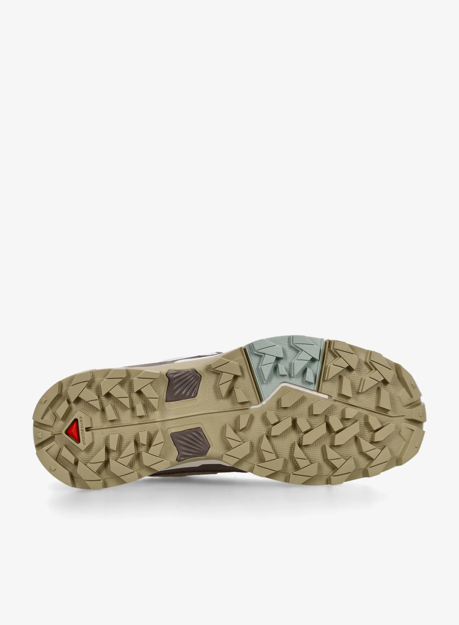 Дамски туристически обувки Salomon X Ultra 5 - desert tan/iron/green