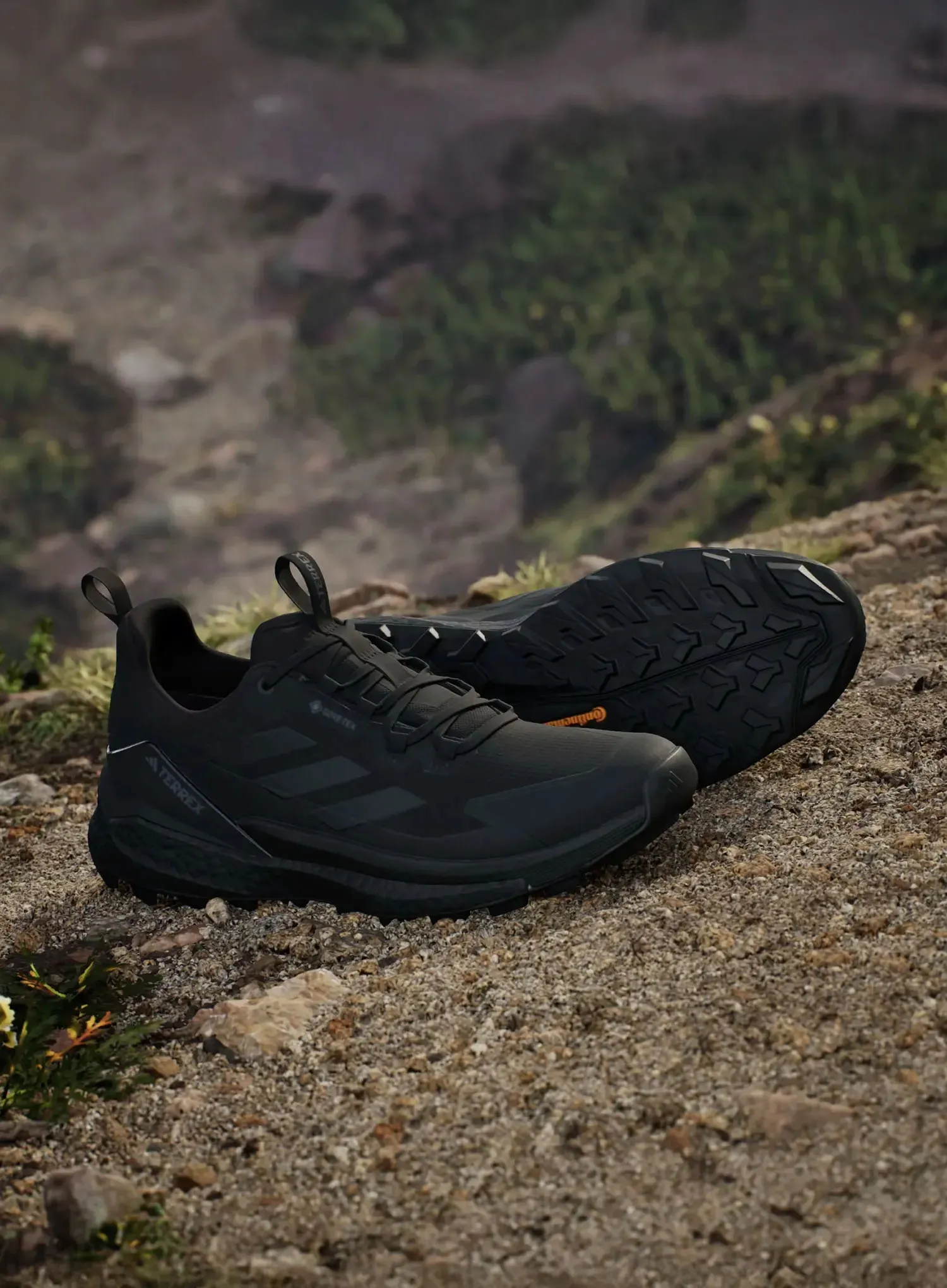 Ниски туристически обувки adidas TERREX Free Hiker 2 Low GTX - core blk/core blk/grey four