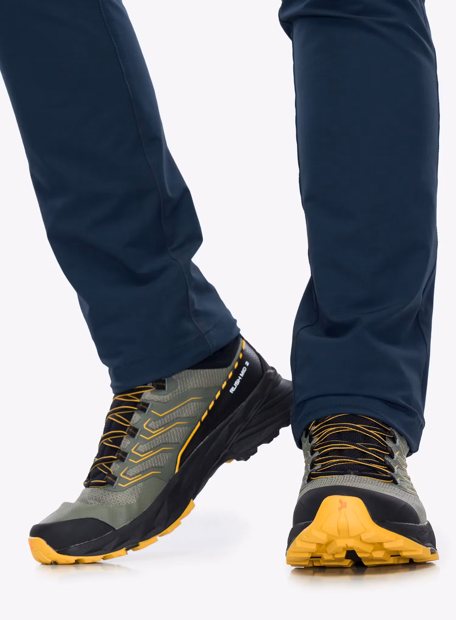 Високи туристически обувки Scarpa Rush 2 Mid GTX - moss/sulphur
