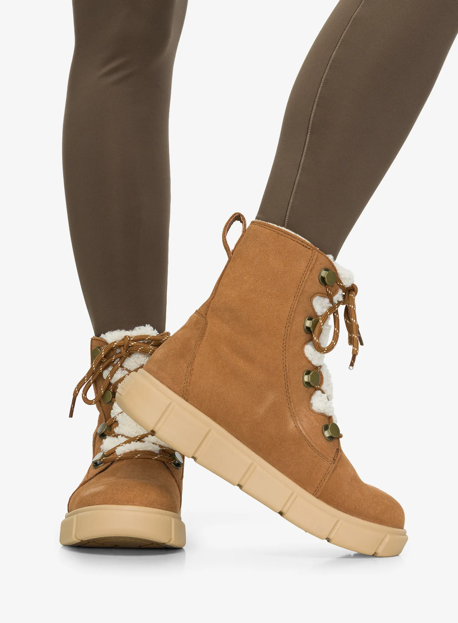 Дамски зимни обувки Sorel  Explorer III Joan Cozy WP - velvet tan/canoe