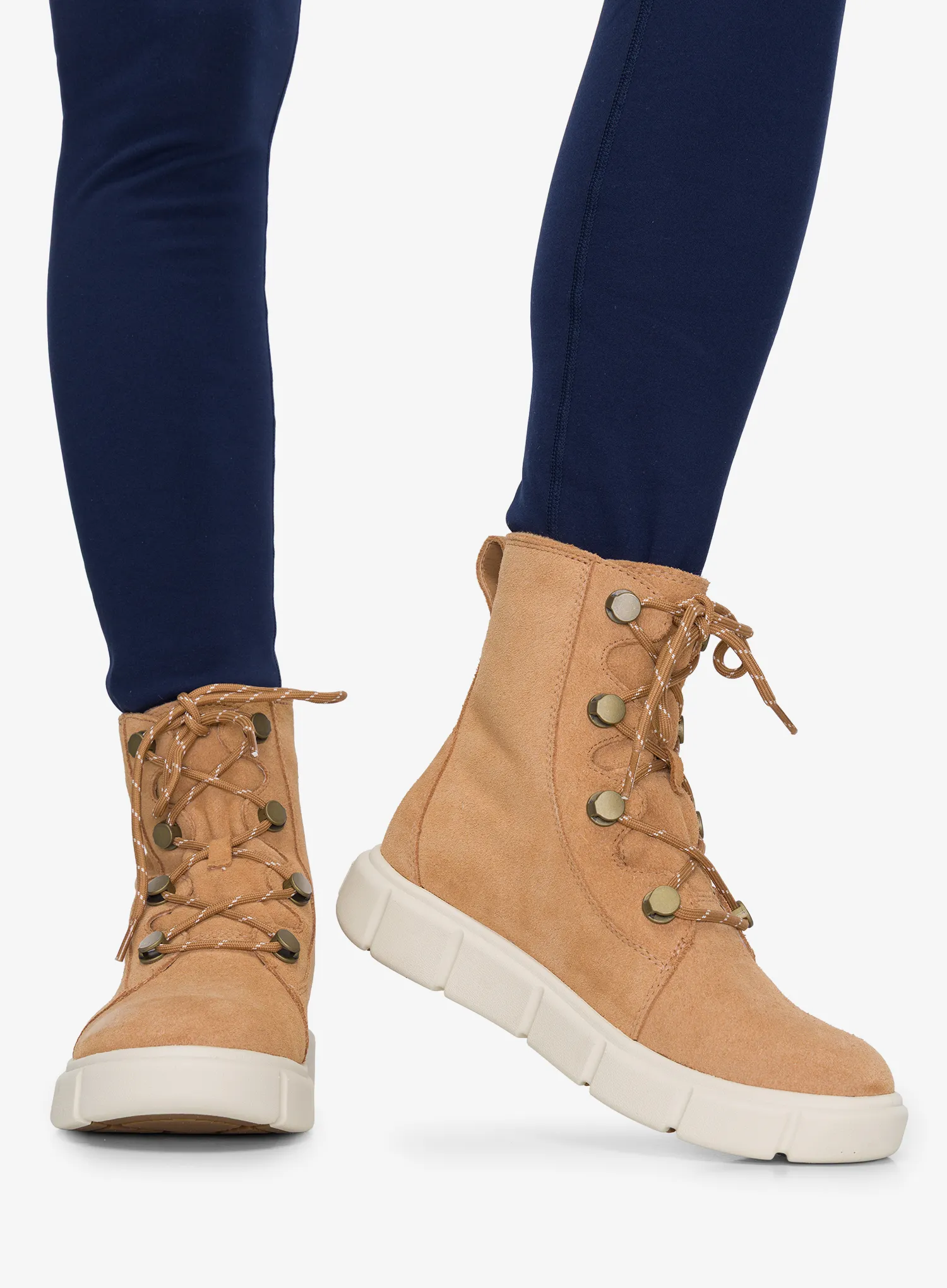 Дамски зимни обувки Sorel Explorer III Joan WP - tawny buff/chalk