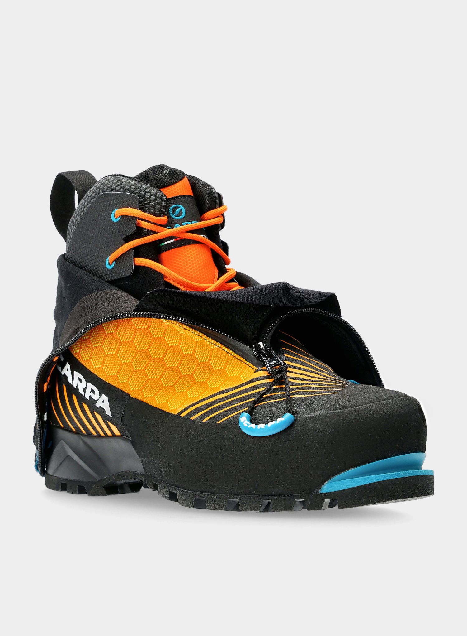 Обувки за котки с автомат Scarpa Phantom Tech - black/bright orange