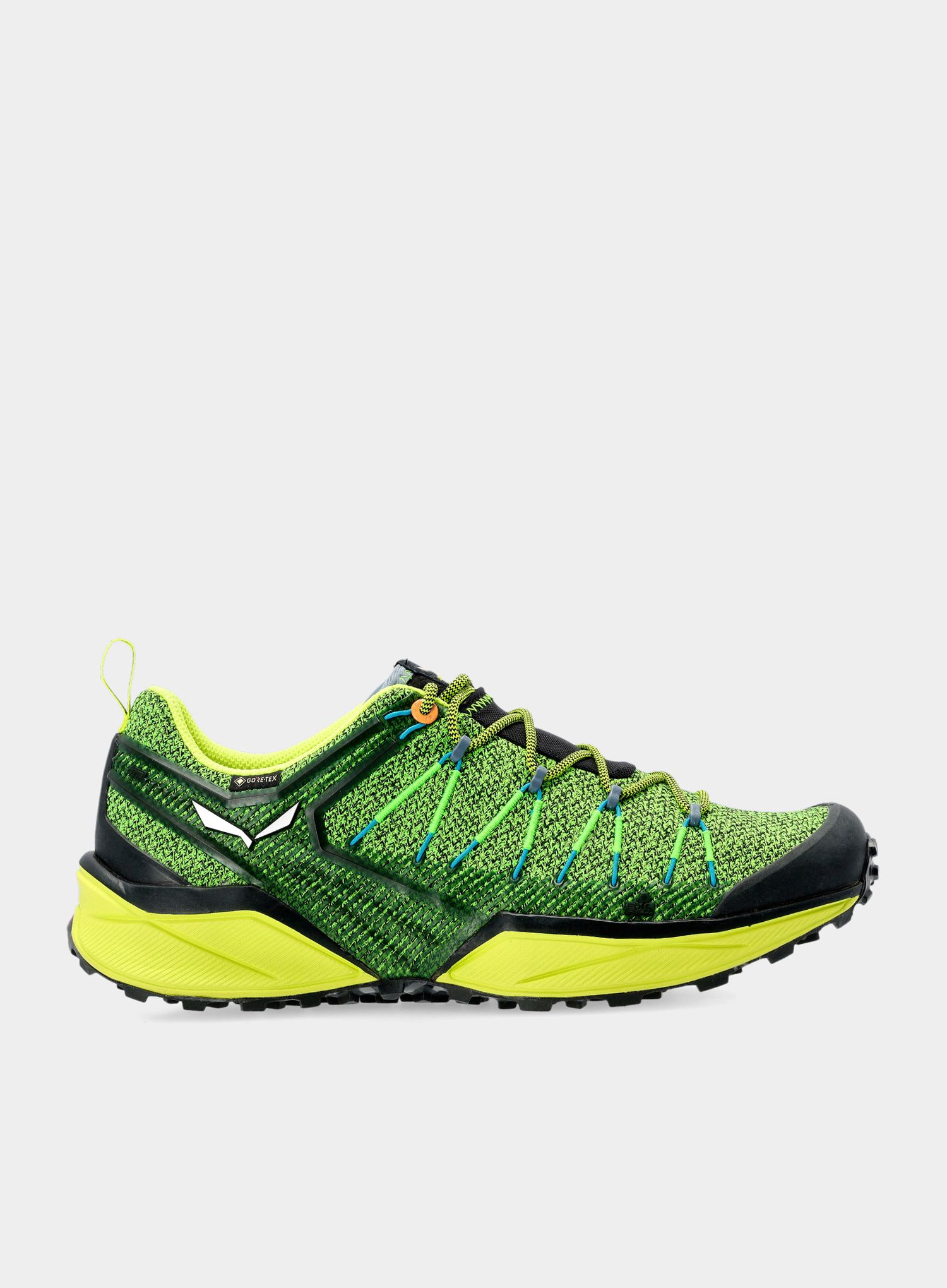 Мъжки туристически обувки Salewa Dropline GTX - black out/blue danube