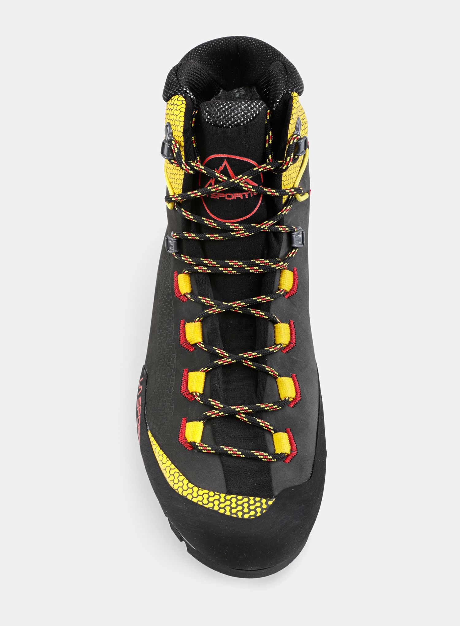 Високопланински обувки La Sportiva Trango Tech Leather GTX - black/yellow