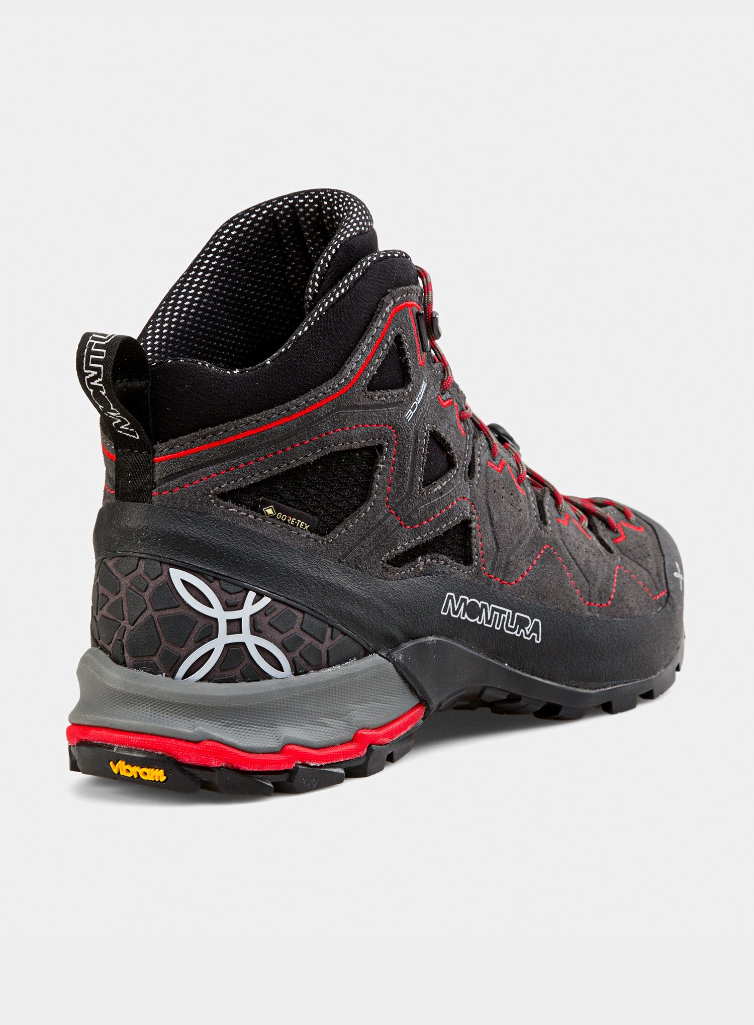 Апроуч обувки Montura Yaru Tekno GTX - dark grey/red