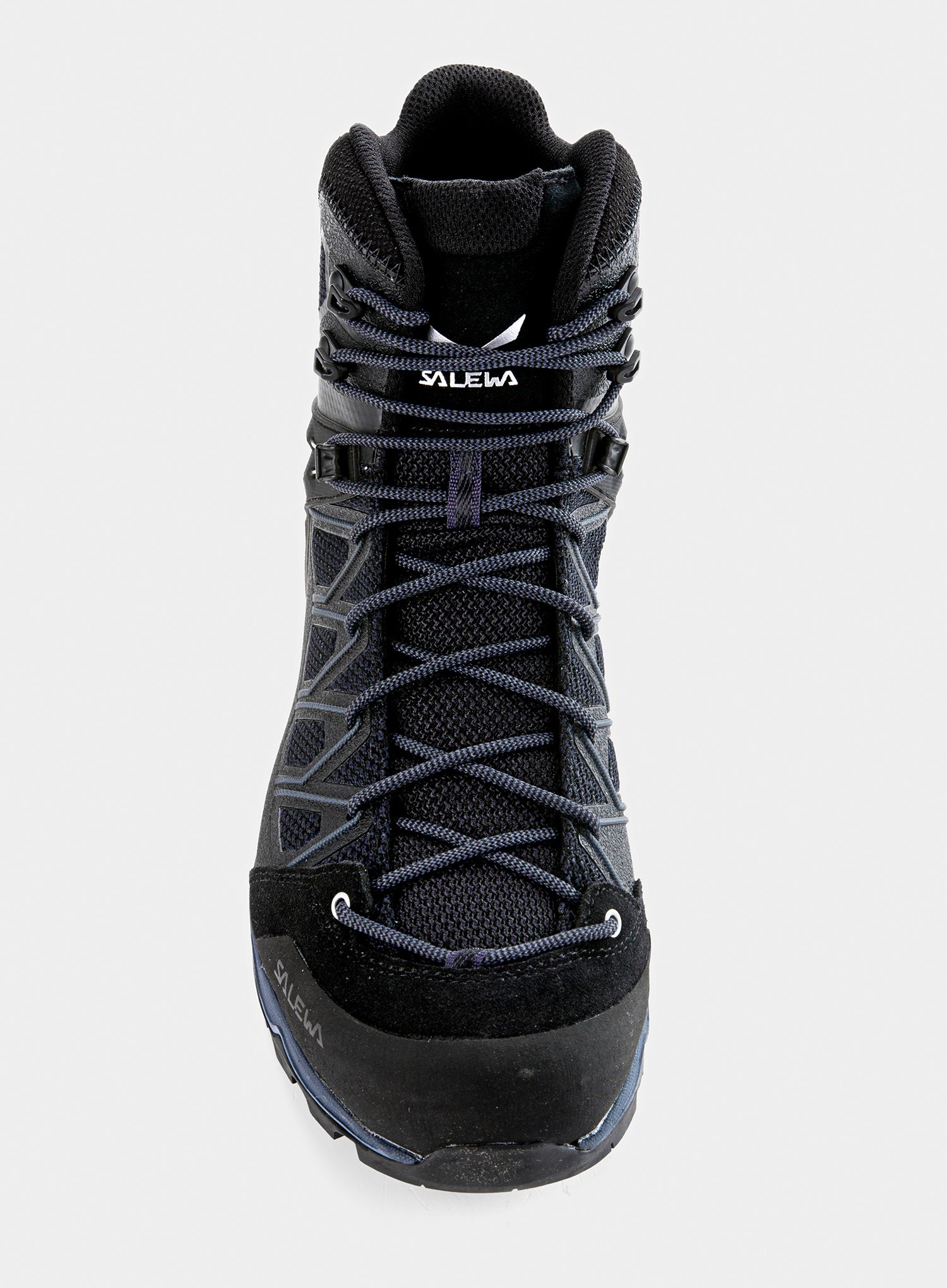 Мъжки трекинг обувки Salewa Mountain Trainer Lite Mid GTX - black/black