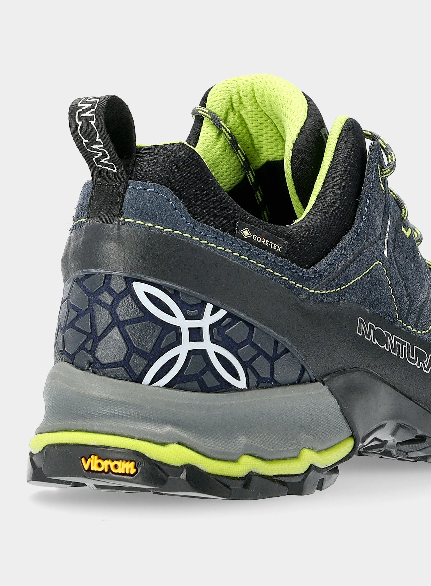 Мъжки трекинг обувки Montura Yaru GTX - powder blue/lime green