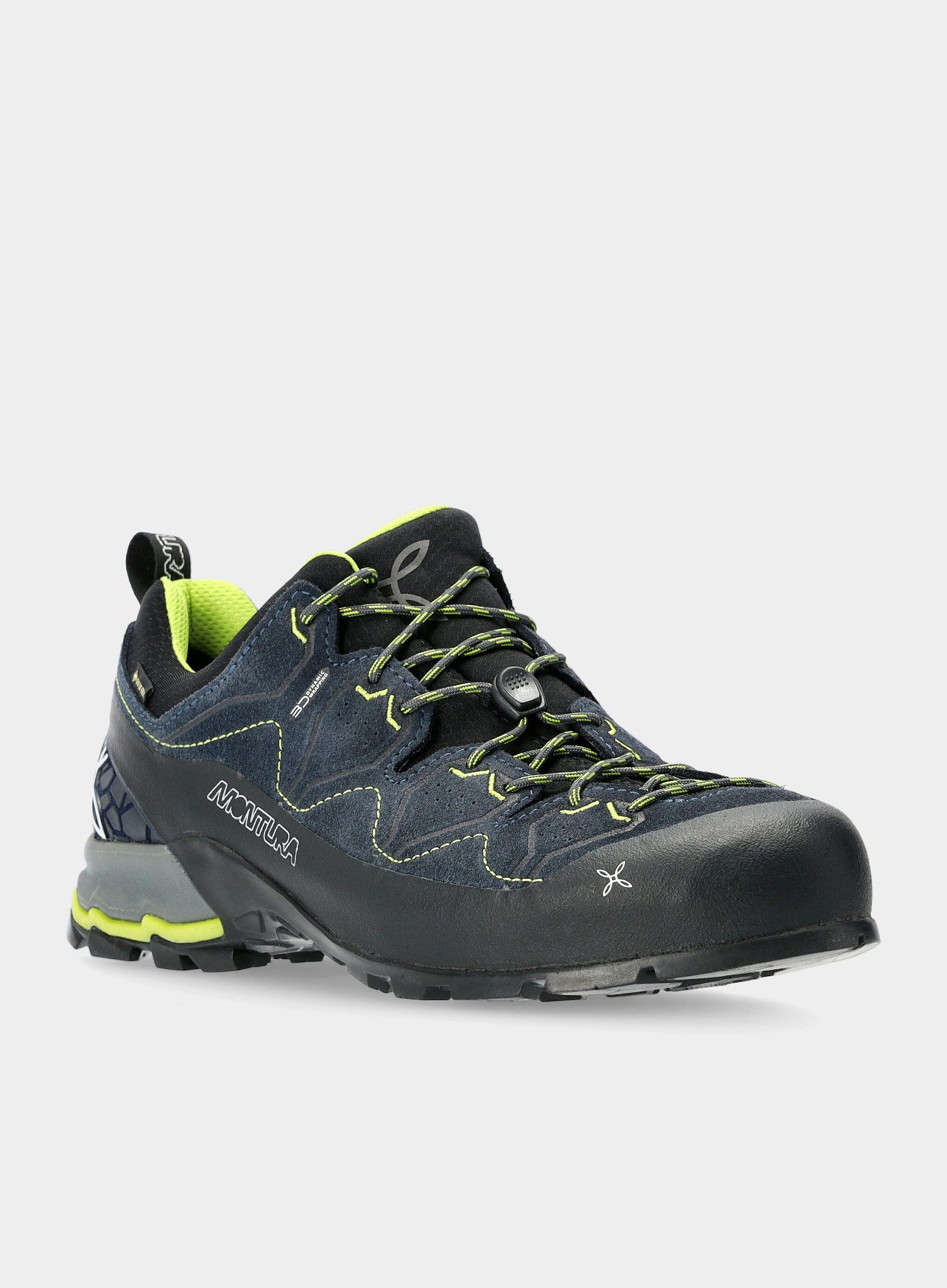 Мъжки трекинг обувки Montura Yaru GTX - powder blue/lime green