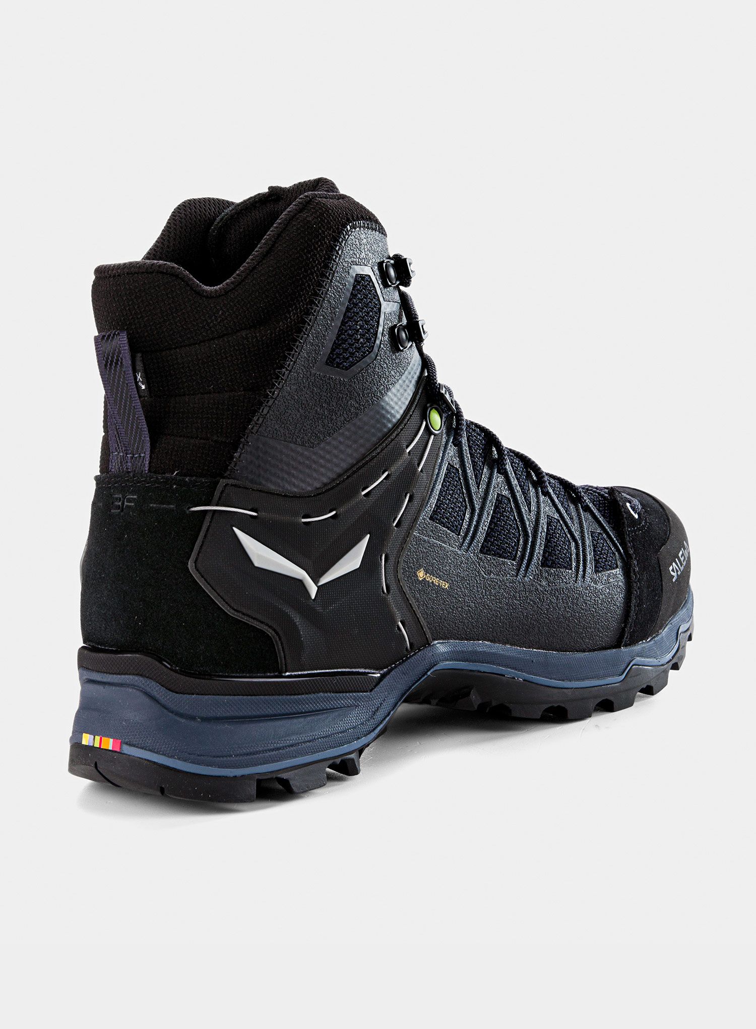 Мъжки трекинг обувки Salewa Mountain Trainer Lite Mid GTX - black/black