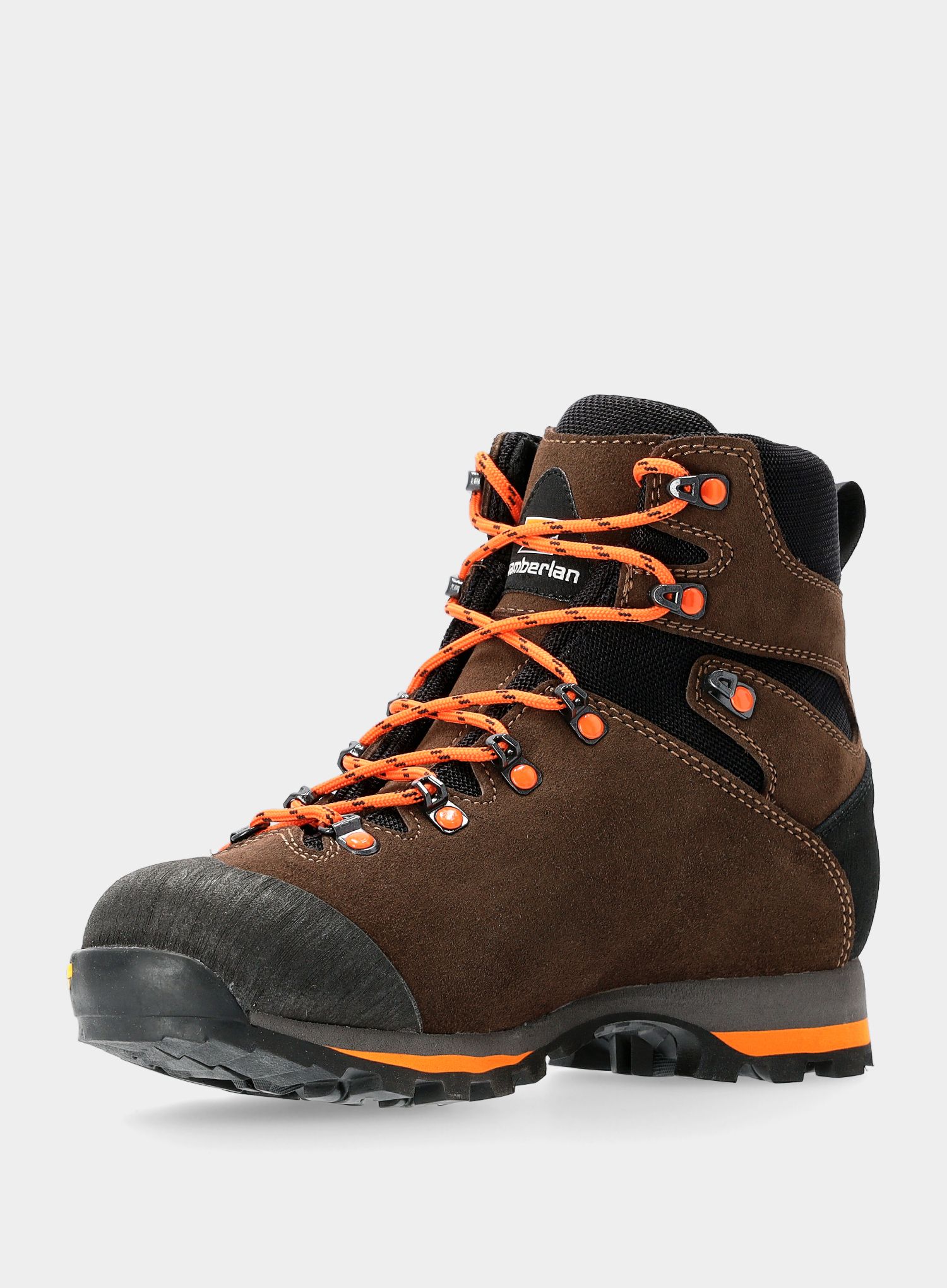Мъжки трекинг обувки Zamberlan Storm GTX - dk brown/orange