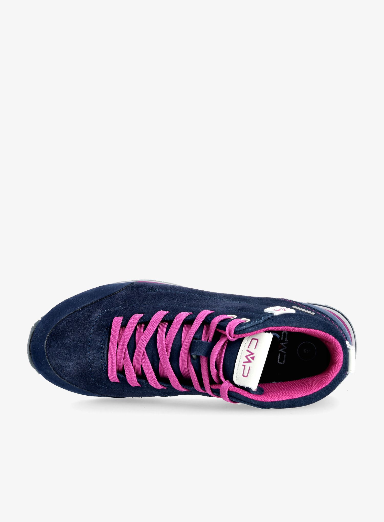 Дамски туристически обувки CMP Elettra Mid WP - blue/berry