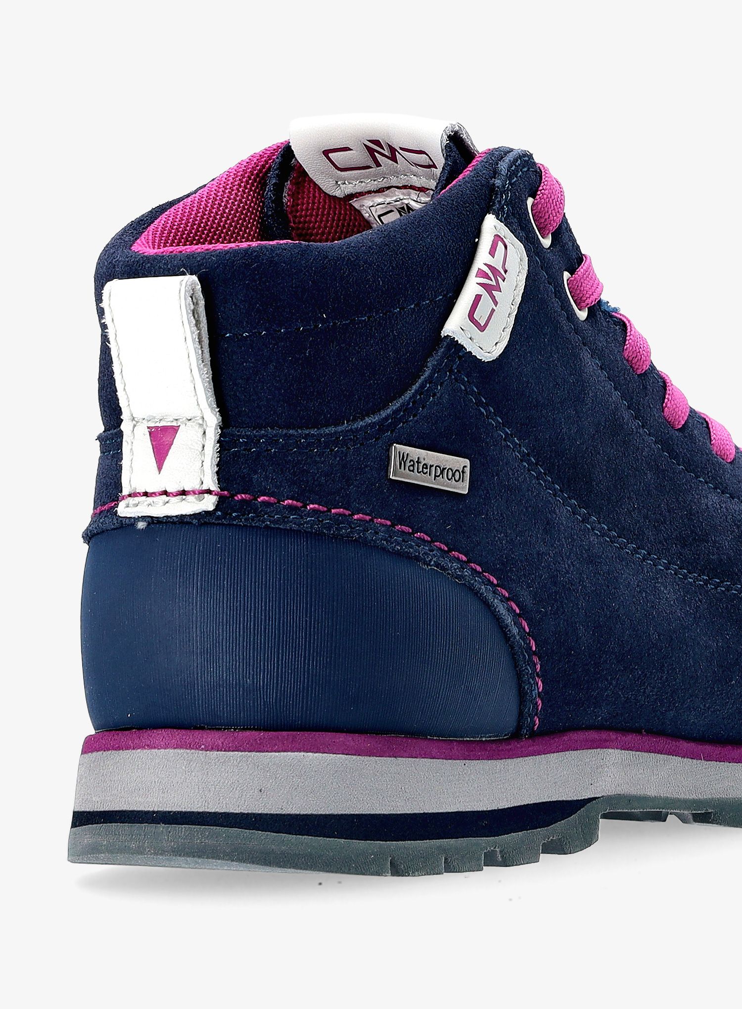 Дамски туристически обувки CMP Elettra Mid WP - blue/berry