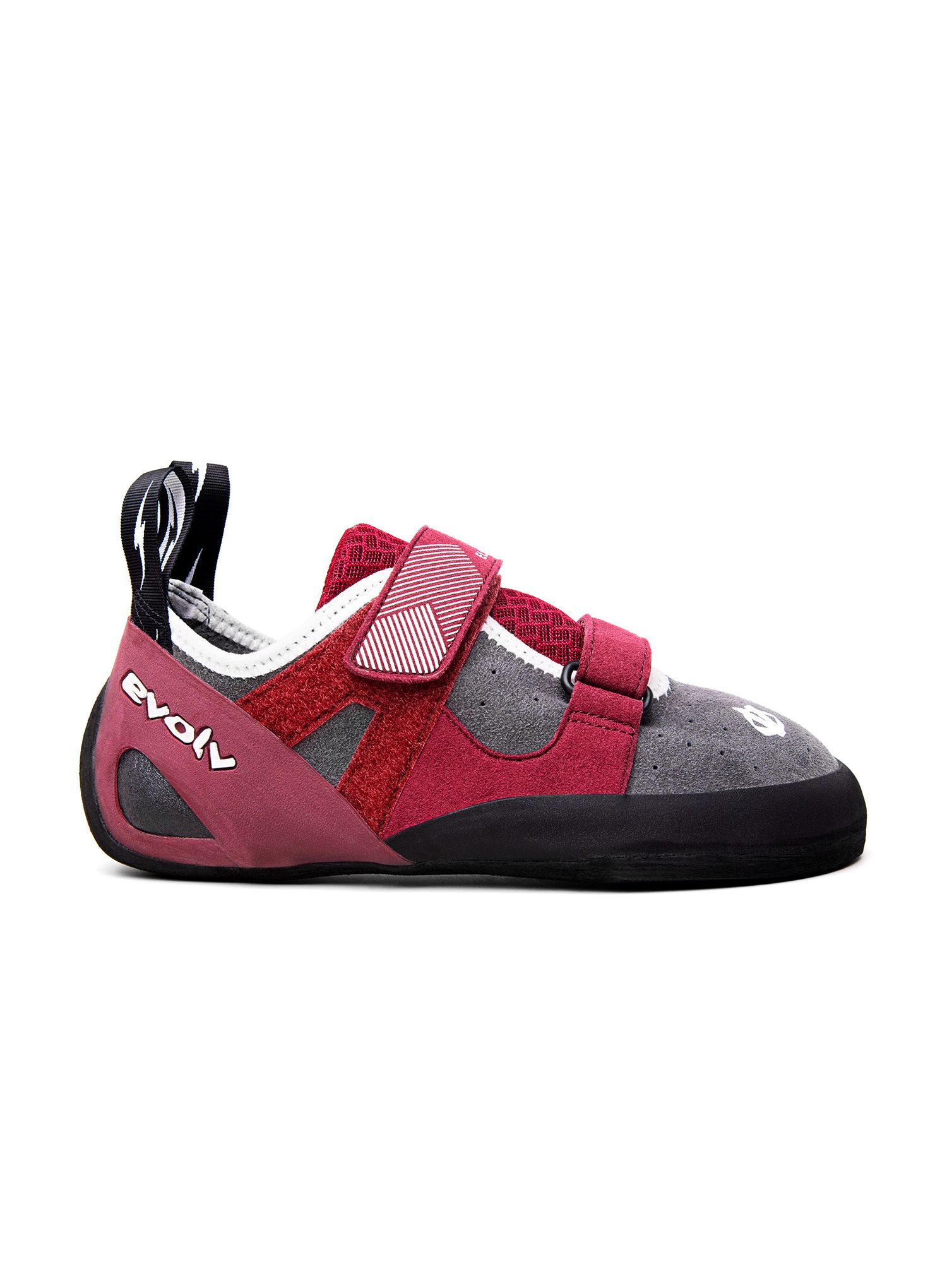 Дамски обувки за катерене Evolv Elektra - grey/merlot