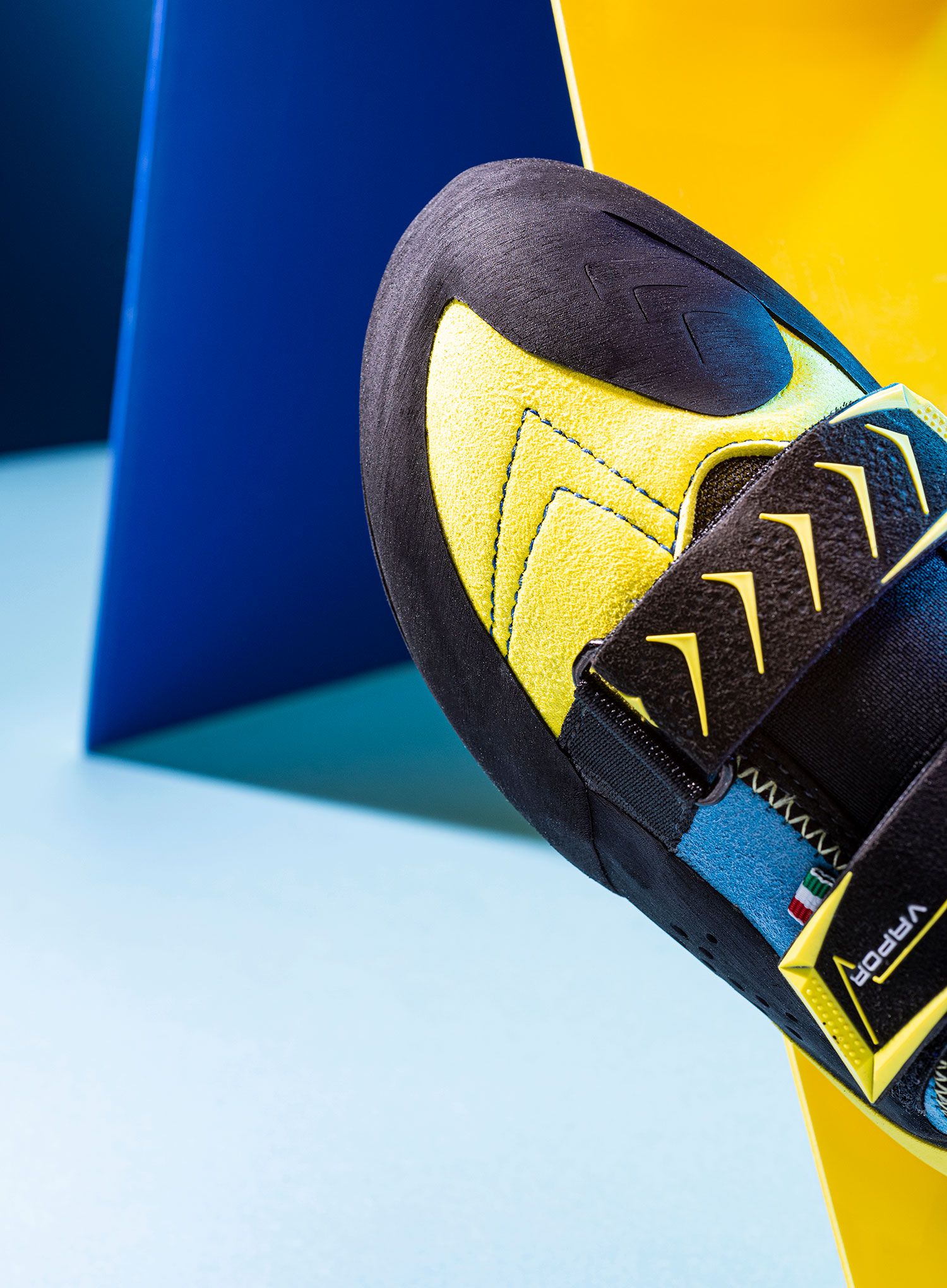 Обувки за катерене Scarpa Vapor V - ocean/yellow
