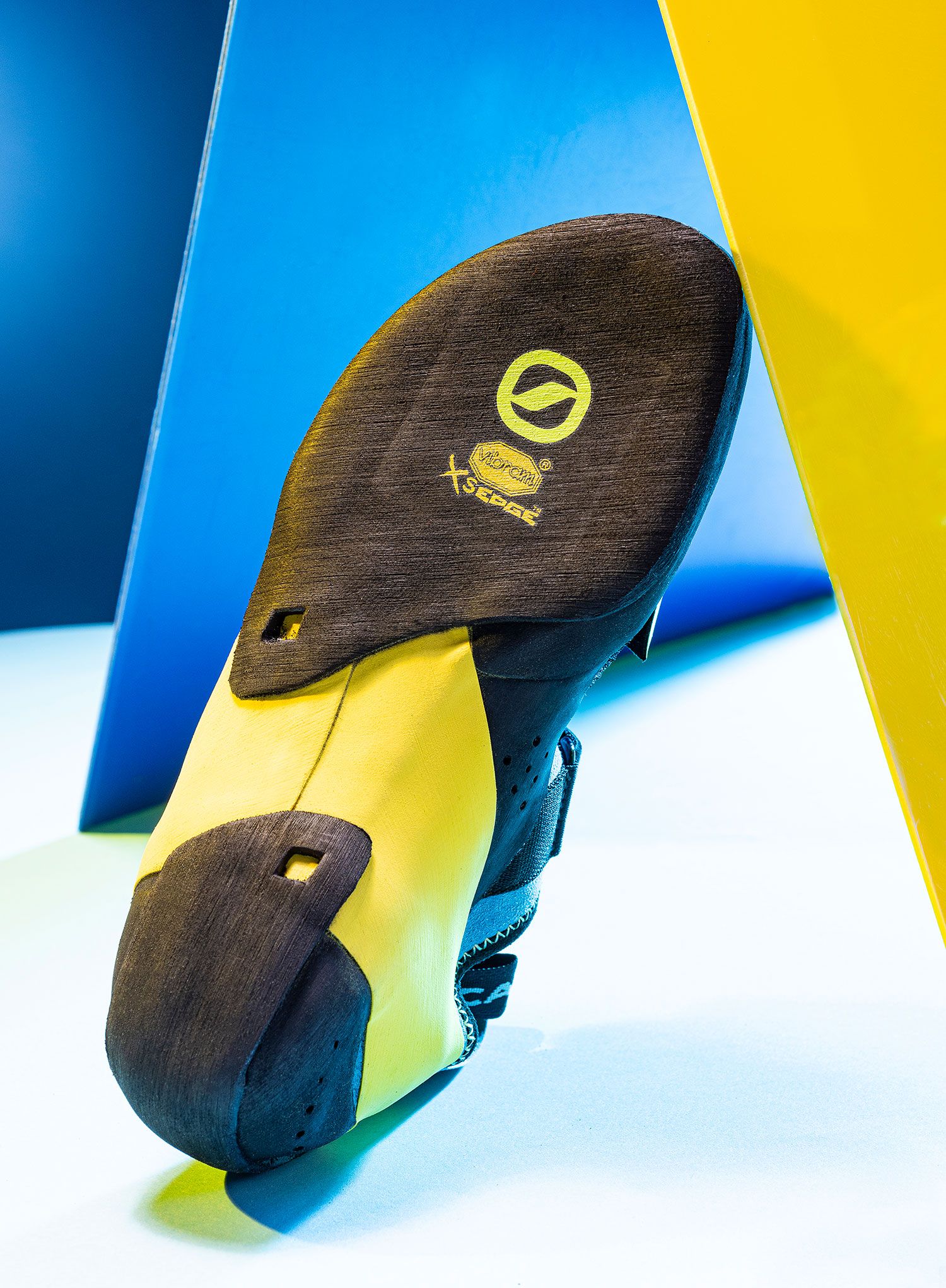 Обувки за катерене Scarpa Vapor V - ocean/yellow