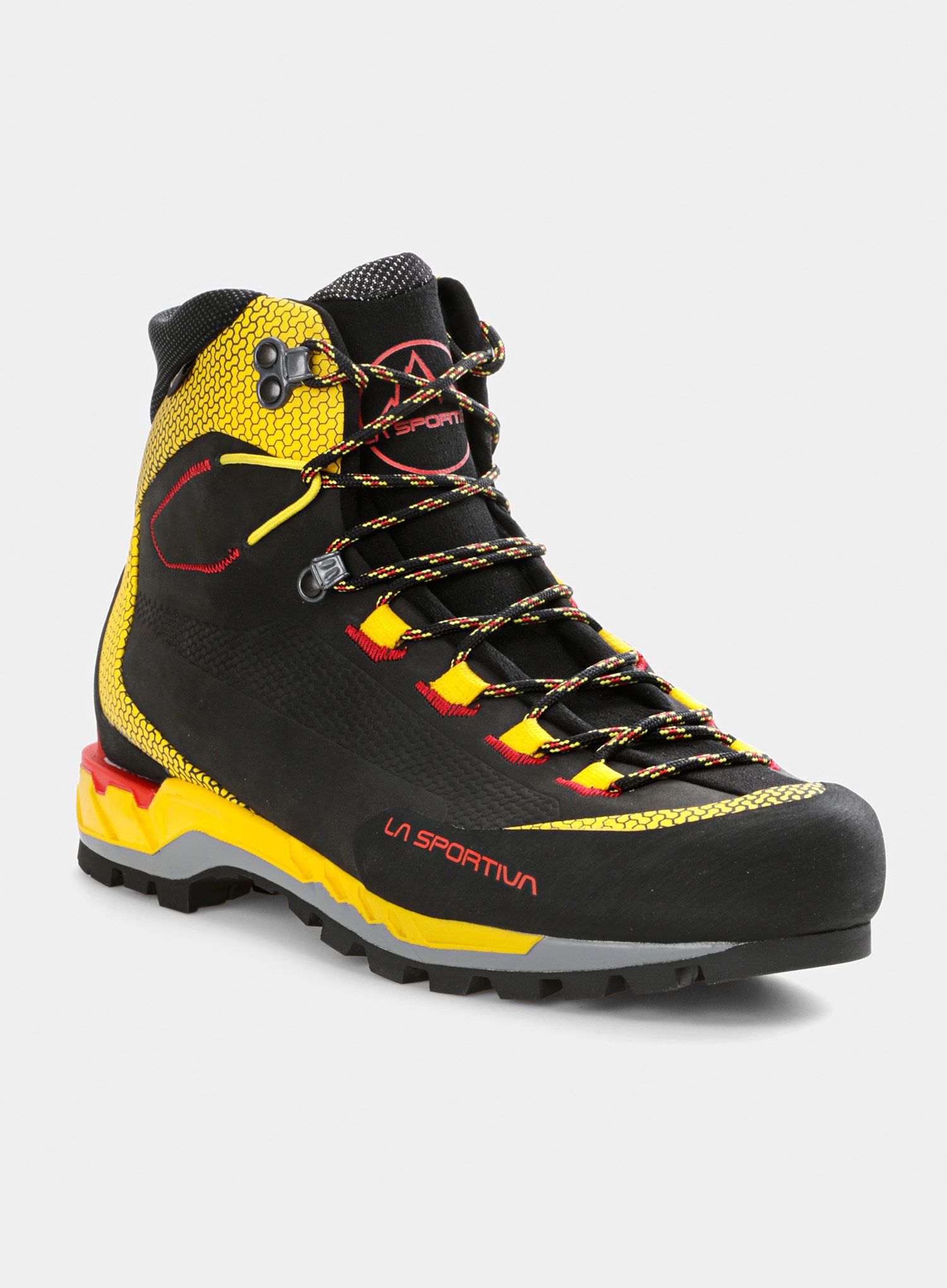 Високопланински обувки La Sportiva Trango Tech Leather GTX - black/yellow