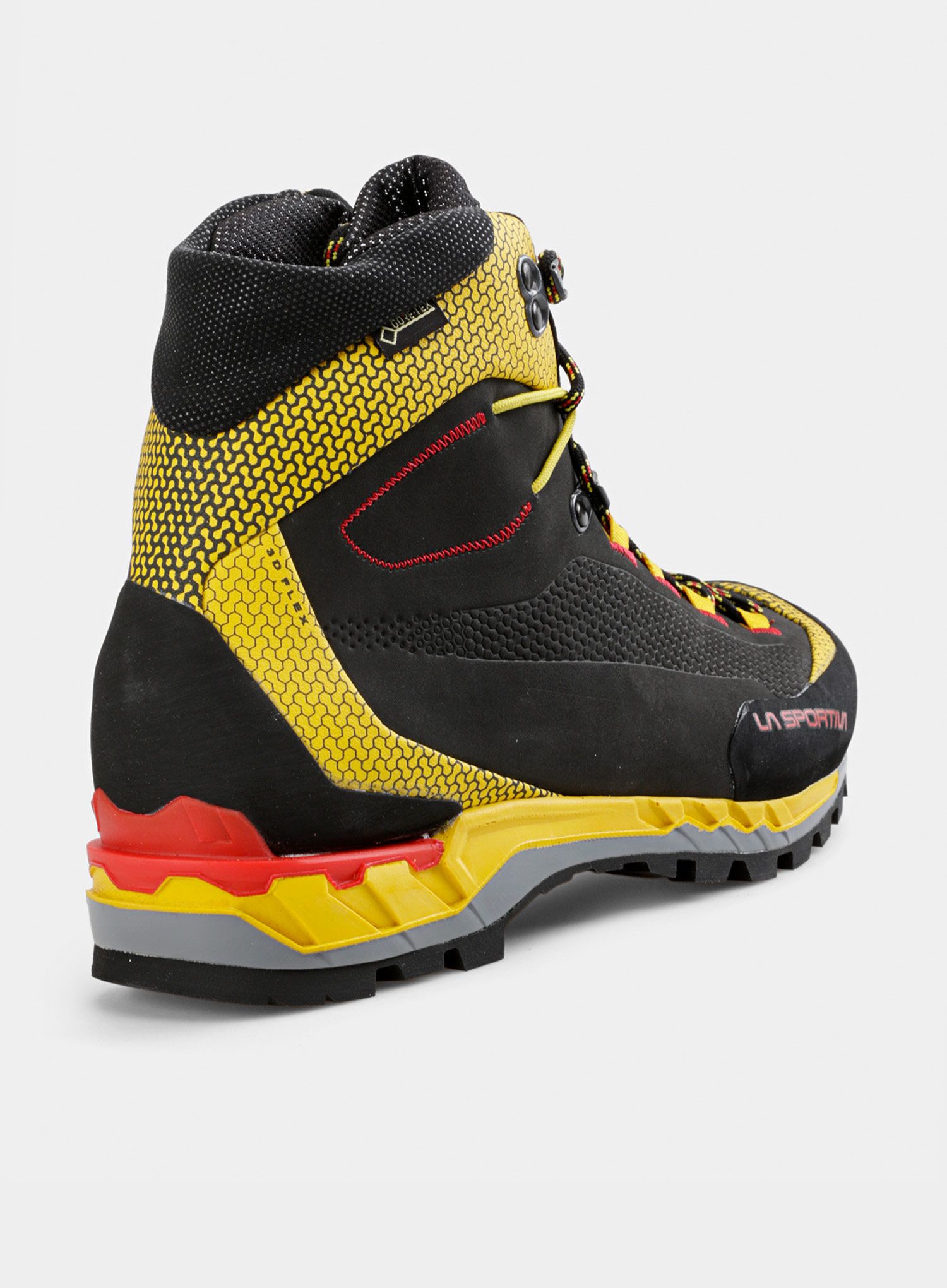Високопланински обувки La Sportiva Trango Tech Leather GTX - black/yellow