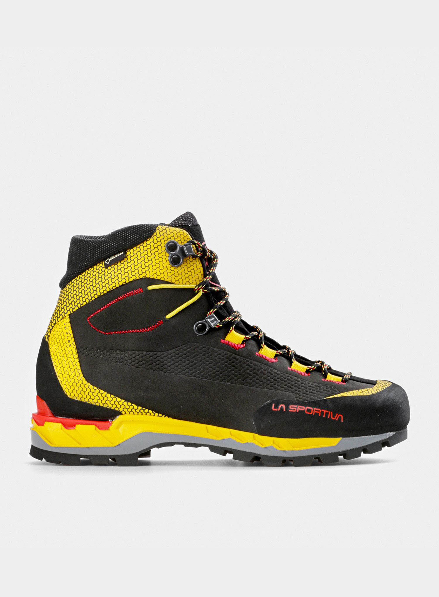 Високопланински обувки La Sportiva Trango Tech Leather GTX - black/yellow