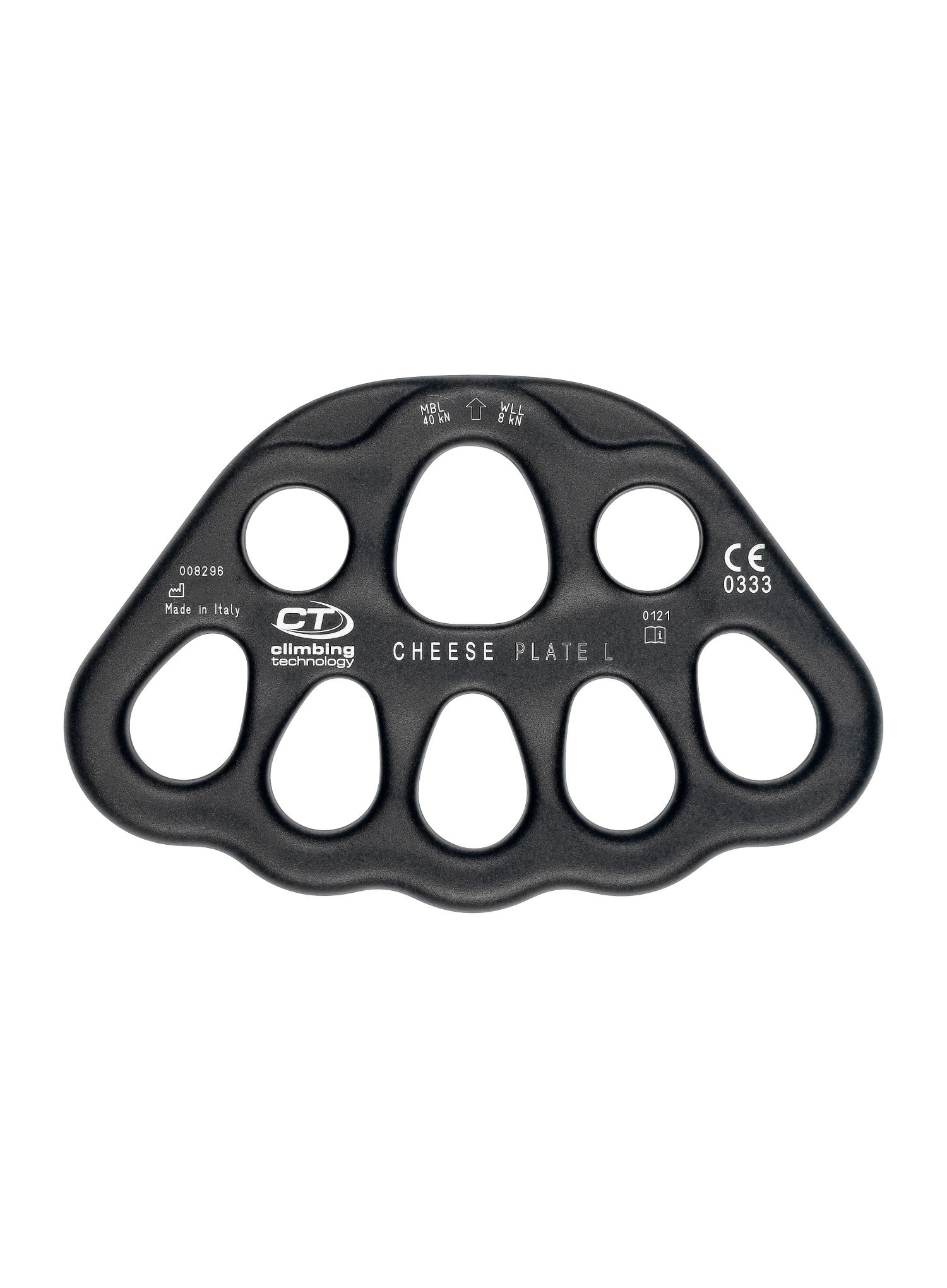 Позиционна планка Climbing Technology Cheese Plate L - black