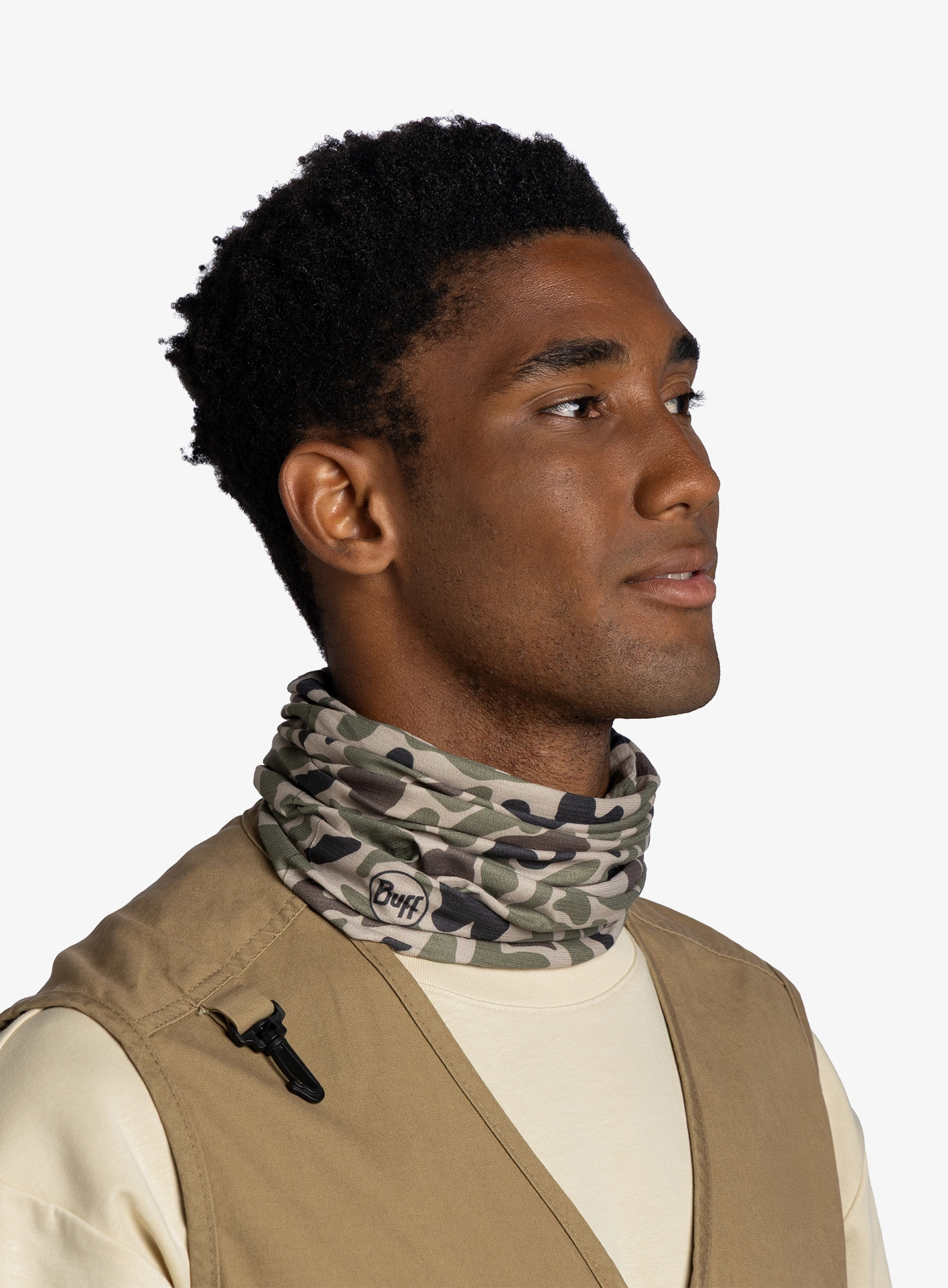 Многофункционален шал Buff Coolnet UV - blax khaki