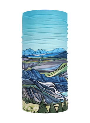 Многофункционален шал Buff Coolnet UV National Parks - glacier
