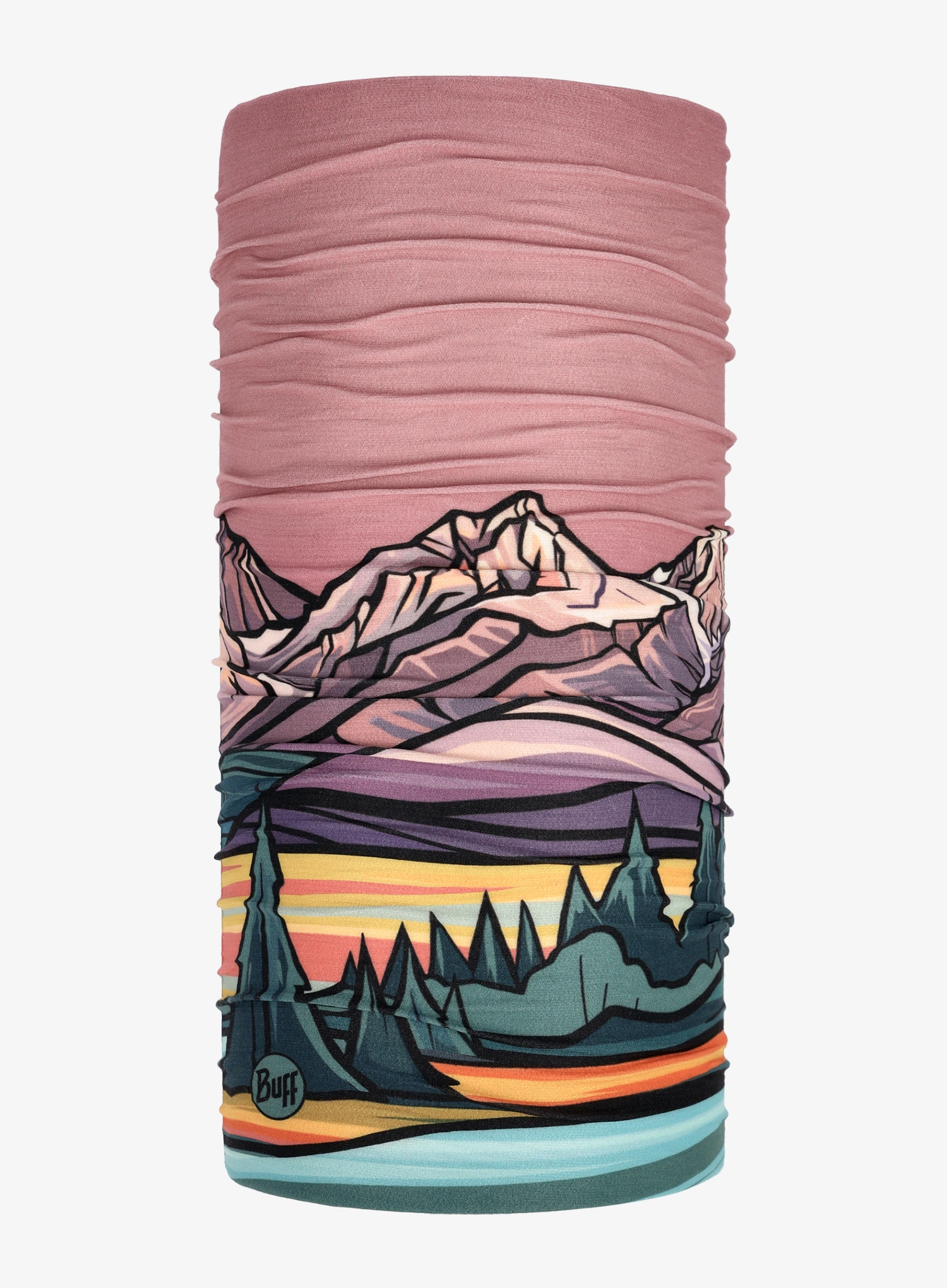 Многофункционален шал Buff Coolnet UV National Parks - grand teton