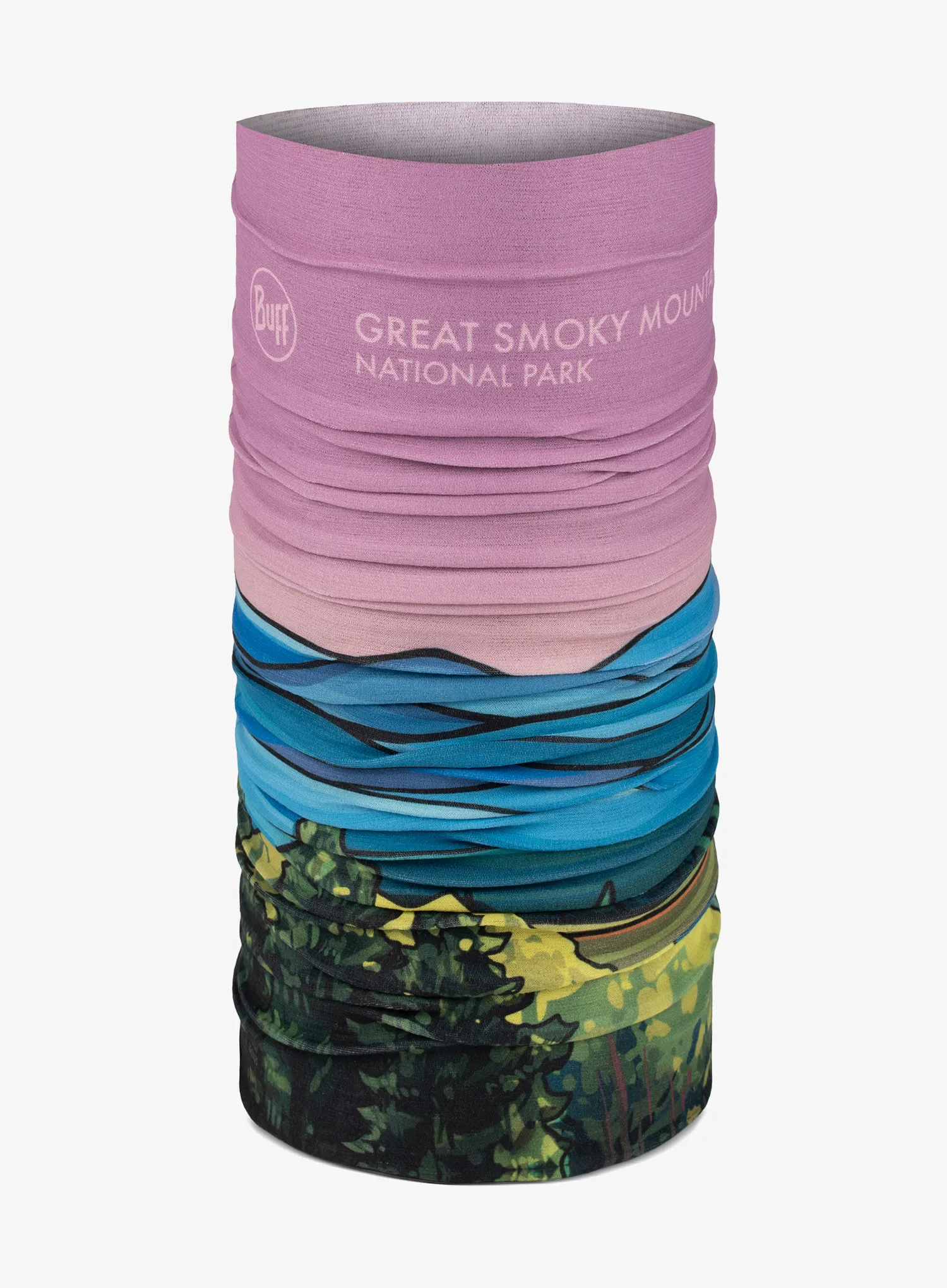 Многофункционален шал Buff Coolnet UV National Parks - great smoky