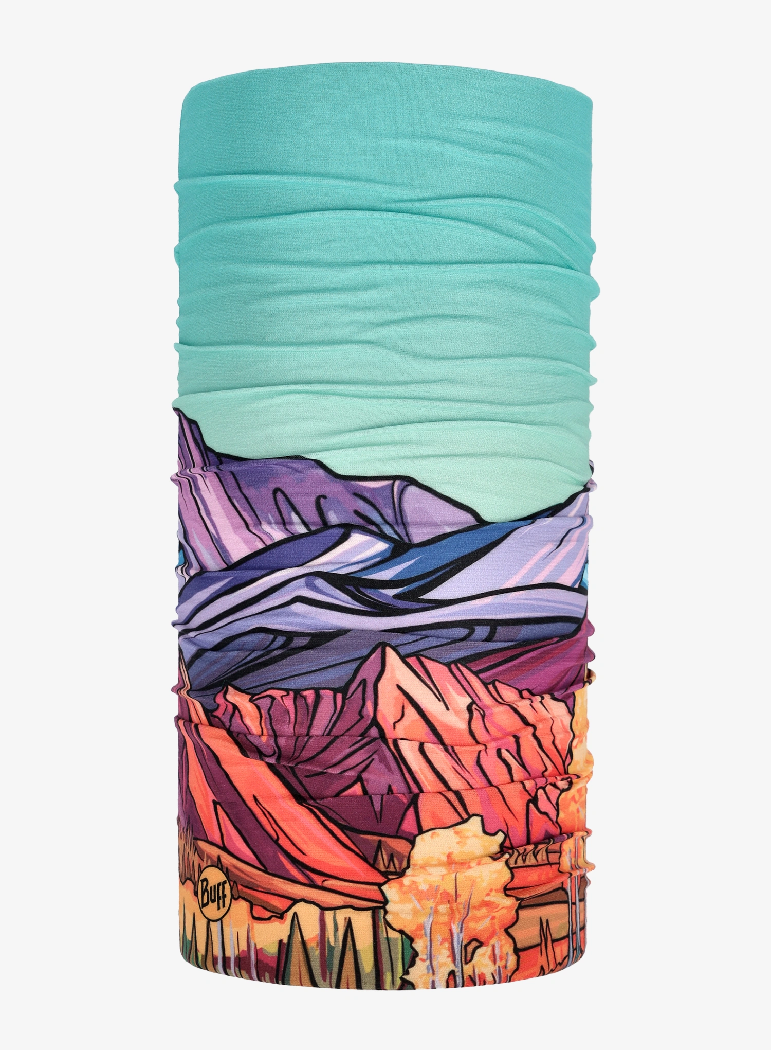 Многофункционален шал Buff Coolnet UV National Parks - rocky mountain