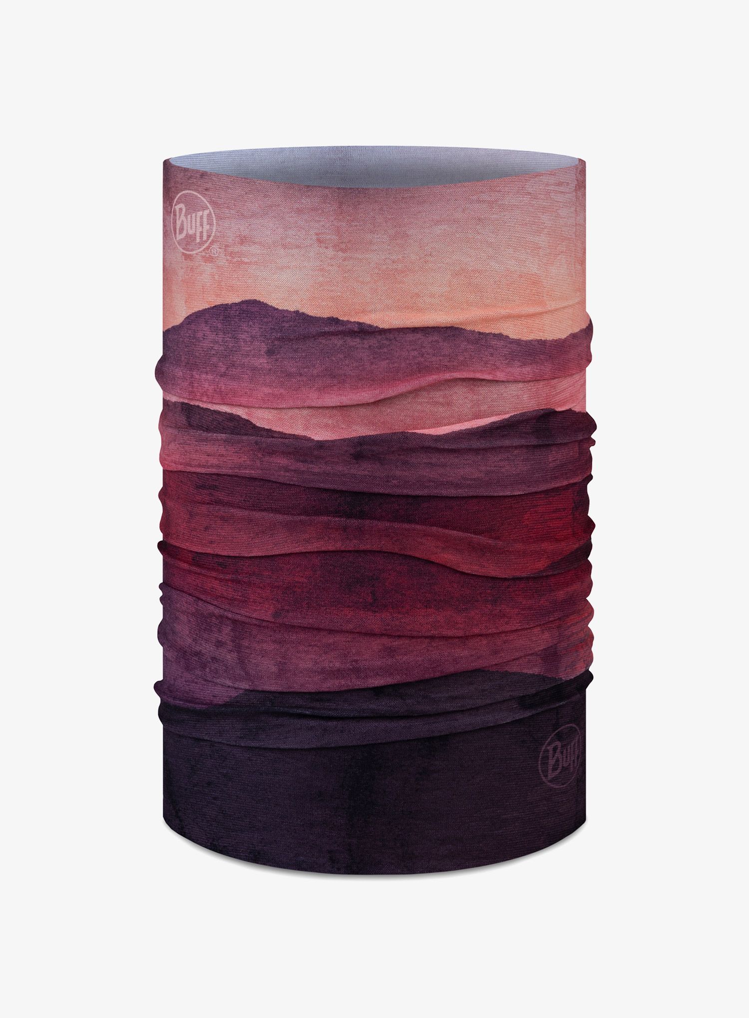 Многофункционален шал Buff Original Eco Stretch - lise maroon