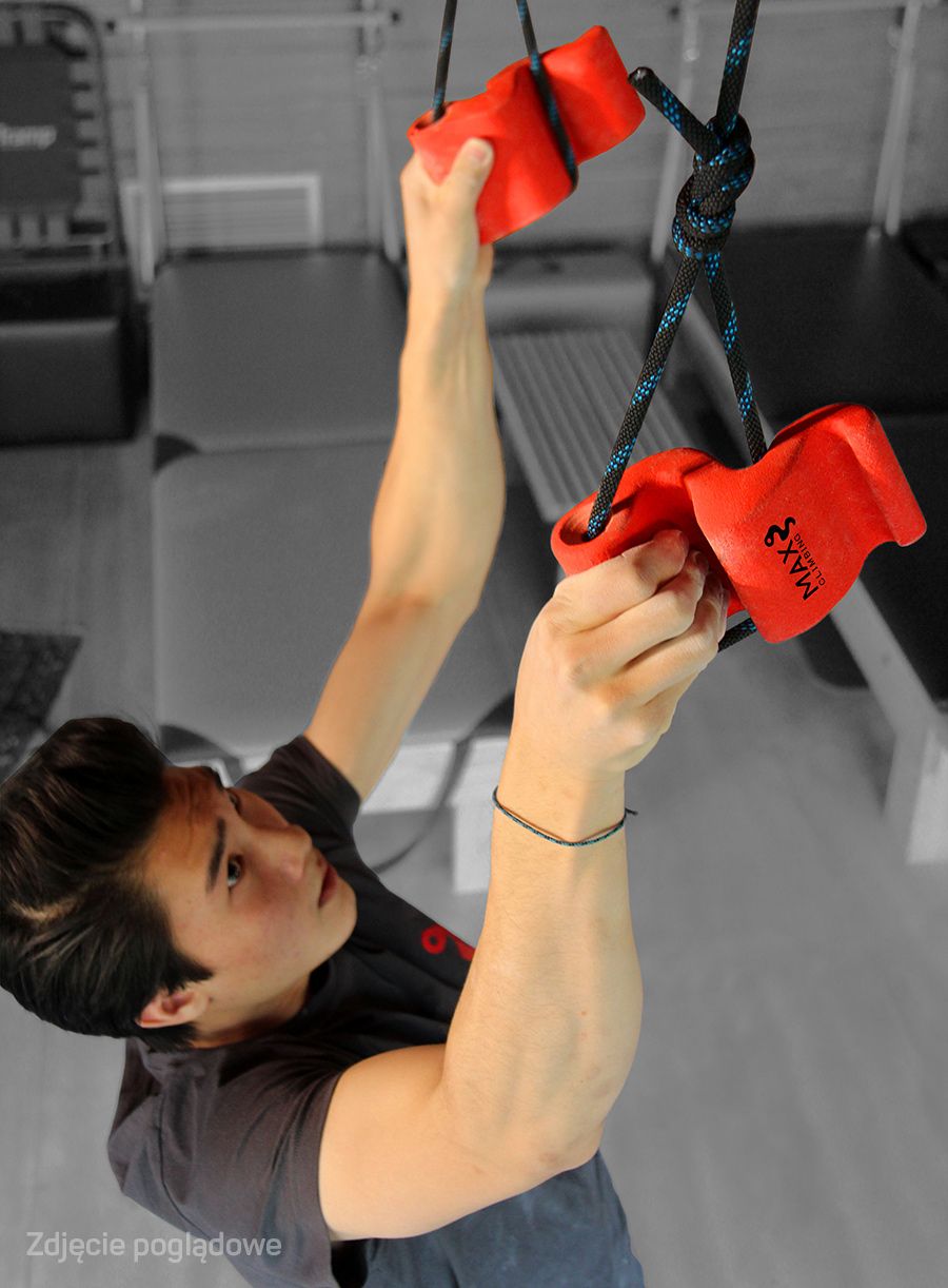 Тренировъчни хватки Max Climbing Maxgrip - black