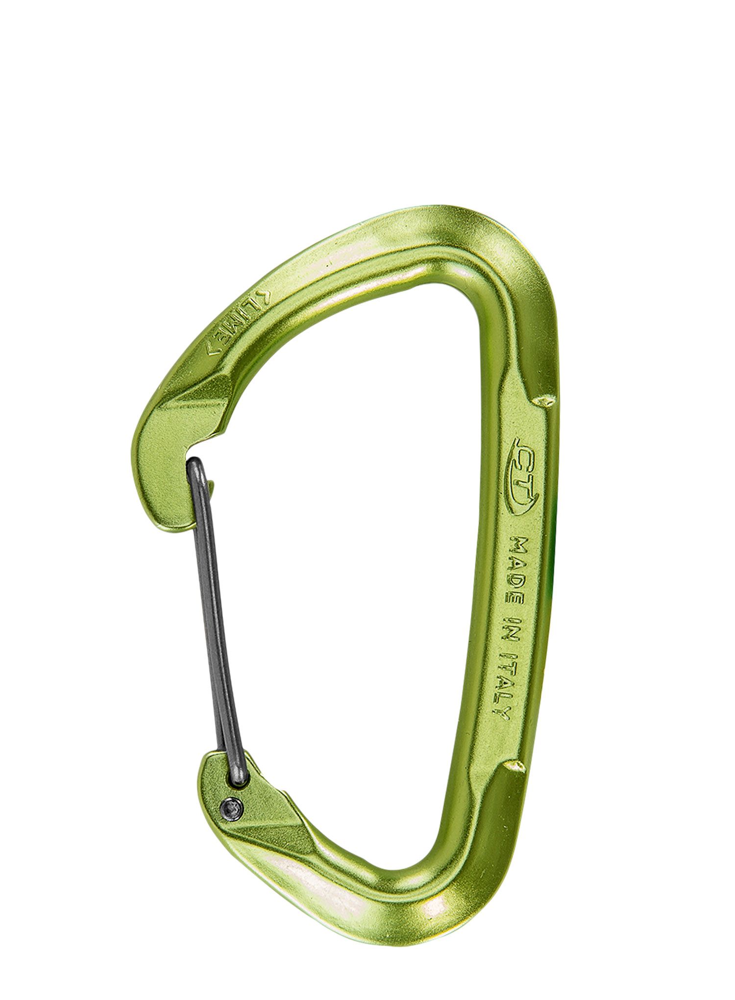 Катерачен карабинер Climbing Technology Lime-W - green