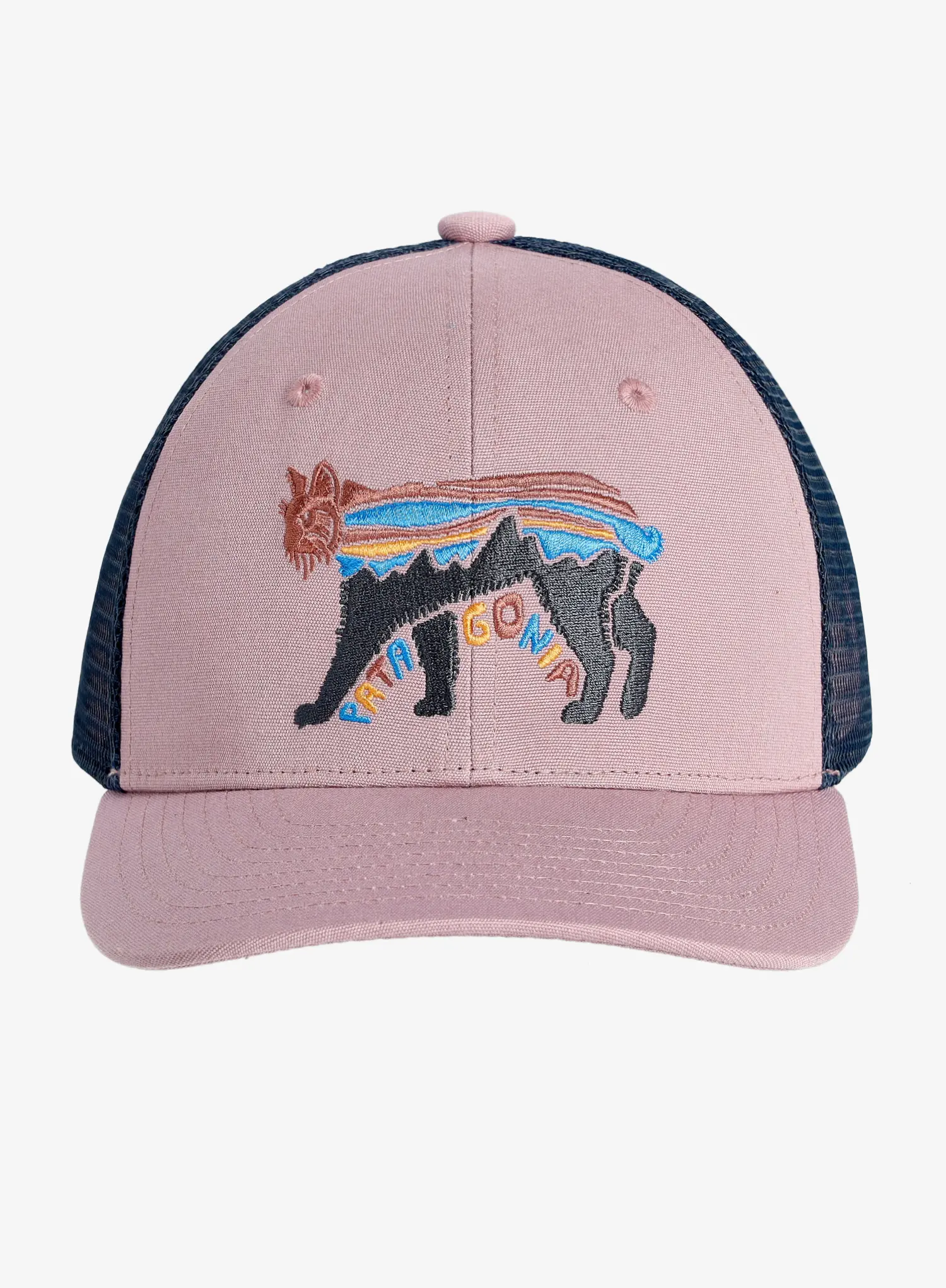 Детска шапка Patagonia Trucker Hat - fitz roy lynx stormy mauve
