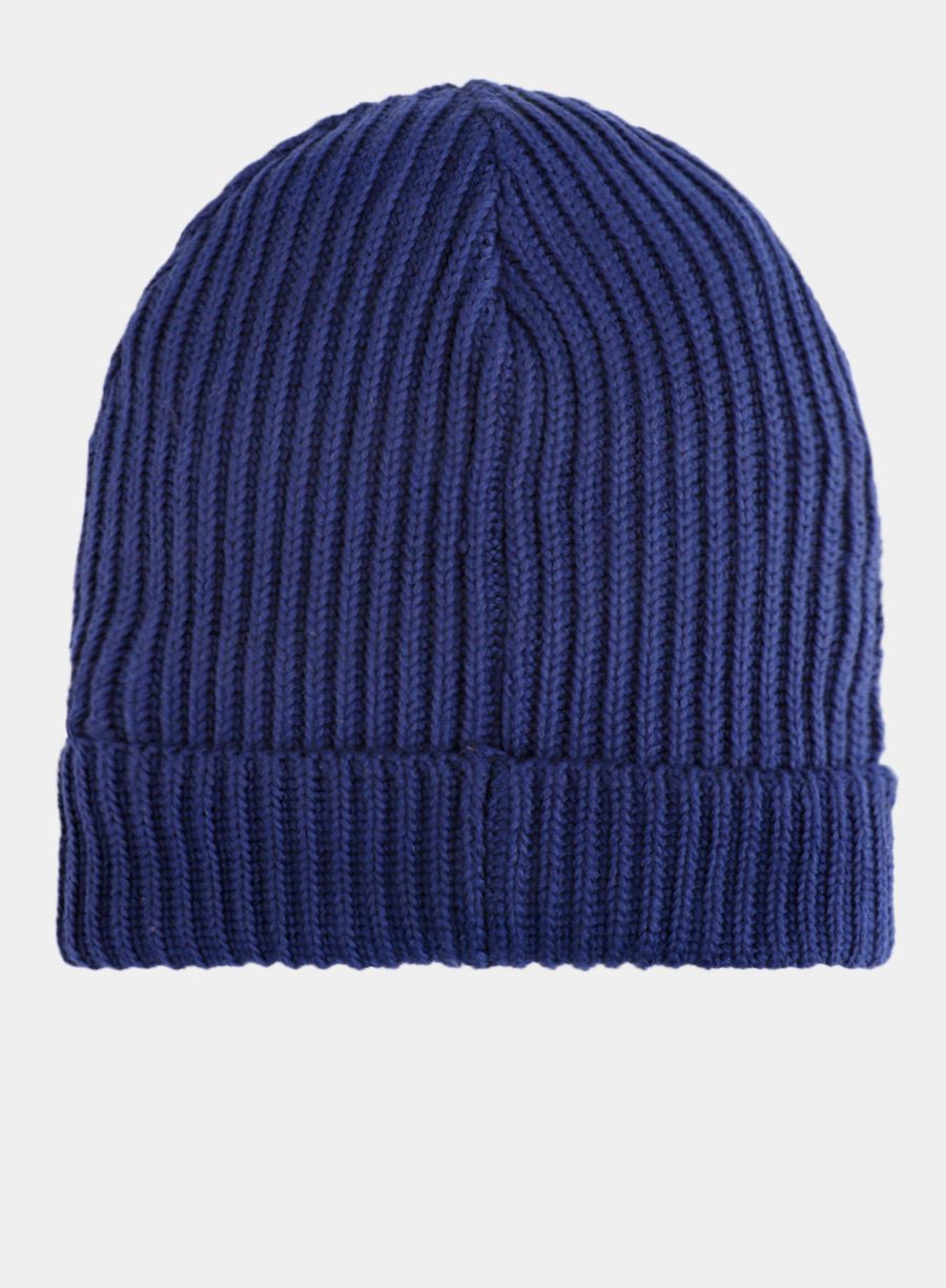 Шапка Patagonia Fisherman's Rolled Beanie - navy blue