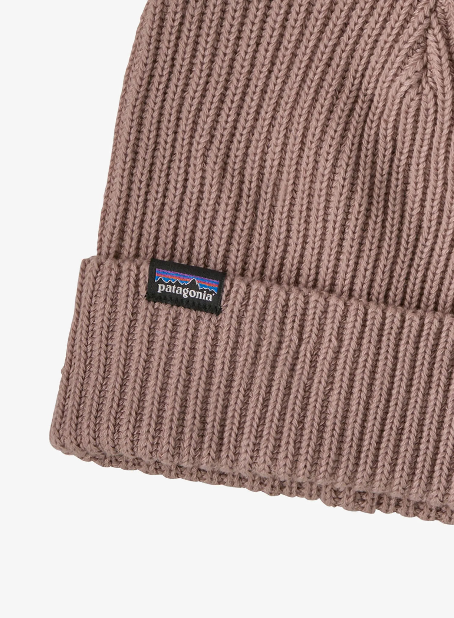 Шапка Patagonia Fishermans Rolled Beanie - fuzzy mauve