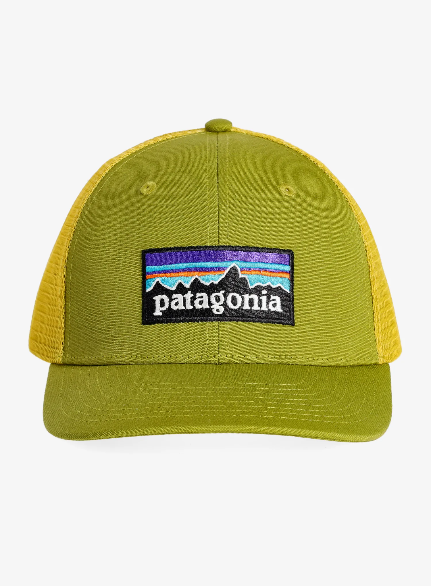 Шапка Patagonia P-6 Logo Trucker Hat - graze green