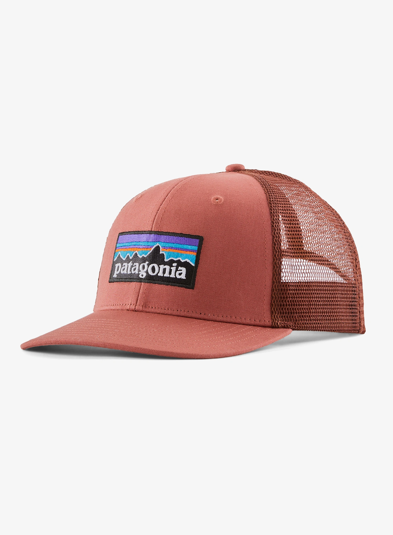 Шапка Patagonia P-6 Logo Trucker Hat - potters red