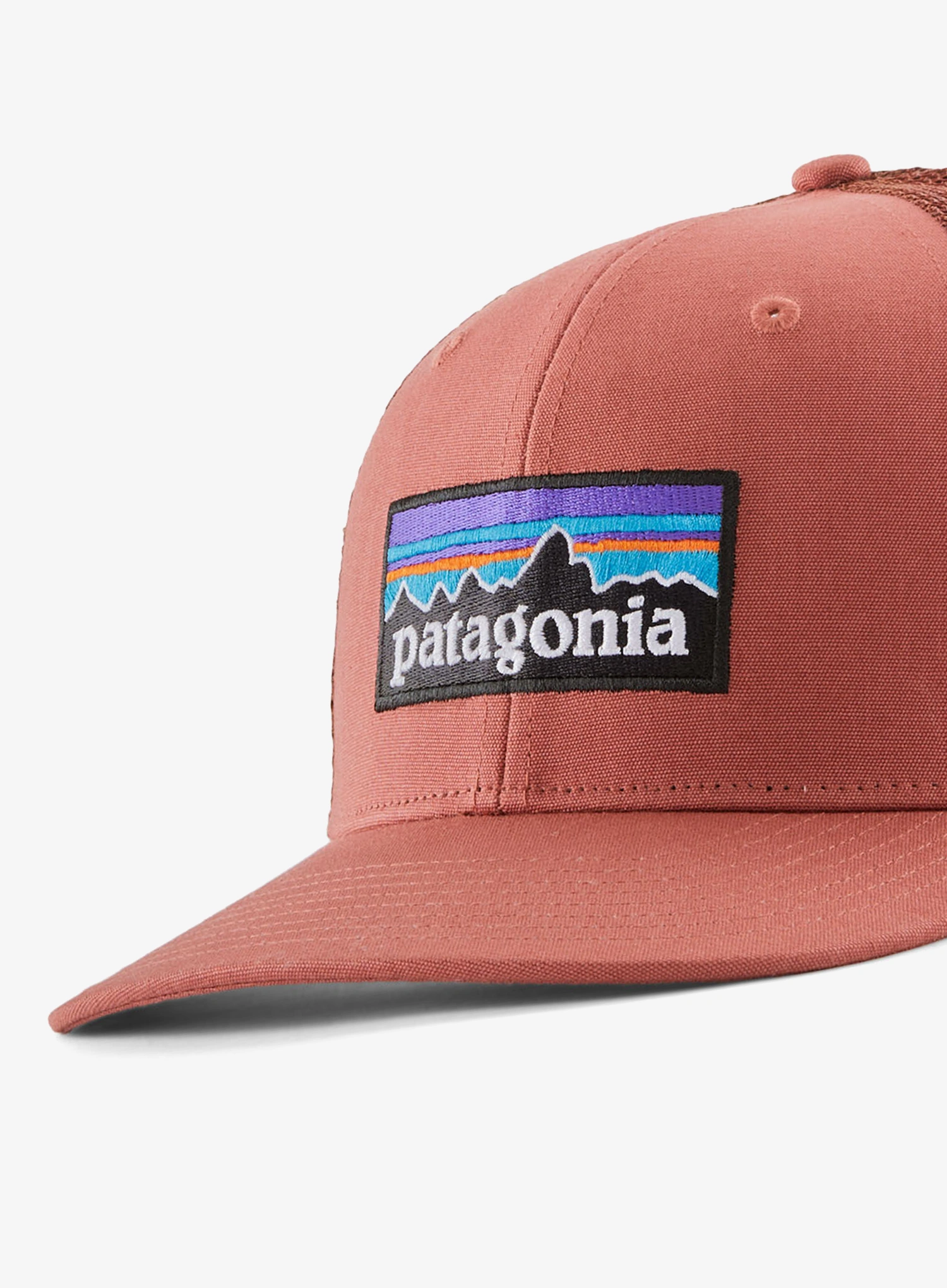 Шапка Patagonia P-6 Logo Trucker Hat - potters red