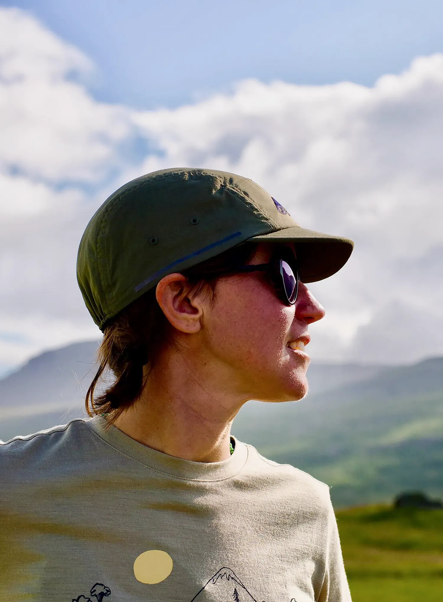 Колоездачна шапка Fjallraven Hoja Lugnt Cap - green