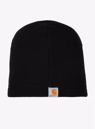 Термоактивна шапка Carhartt Fleece Debossed Hat - black