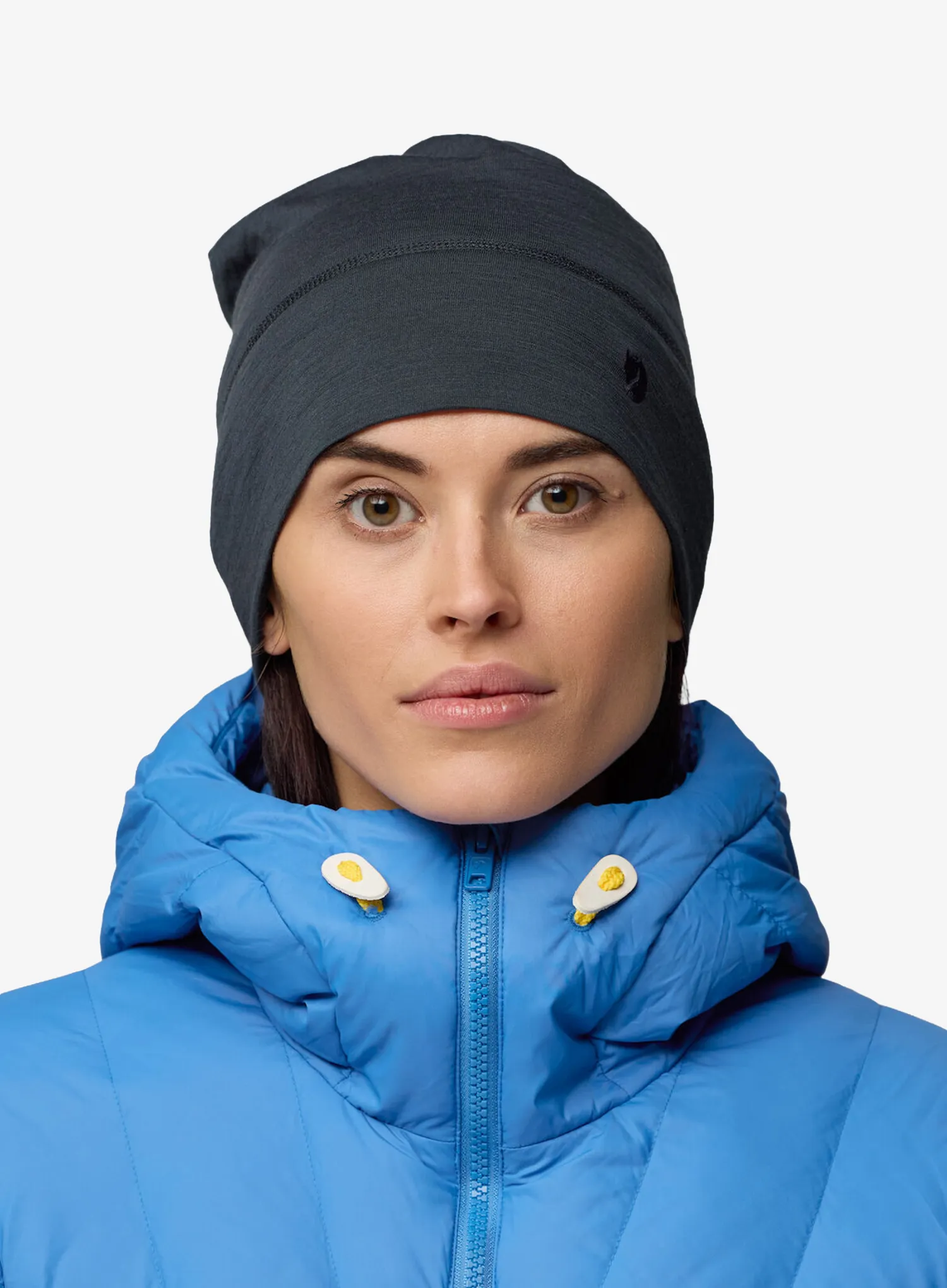 Термоактивна шапка Fjallraven Abisko Lite Wool Beanie - dark navy