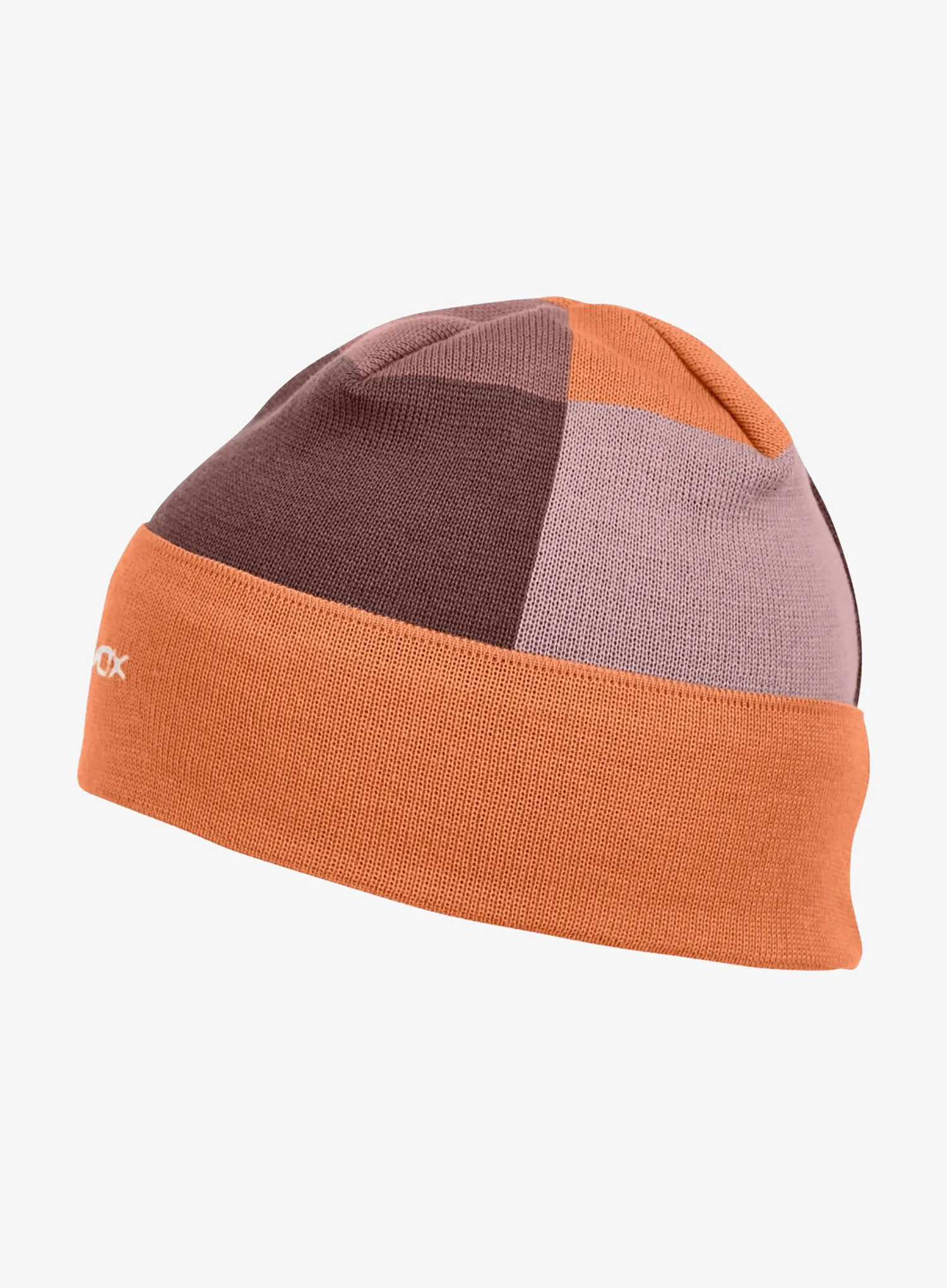 OrtovoxPatchworkBeanie_fadedtangerine_fw26_4255736259673_097.webp