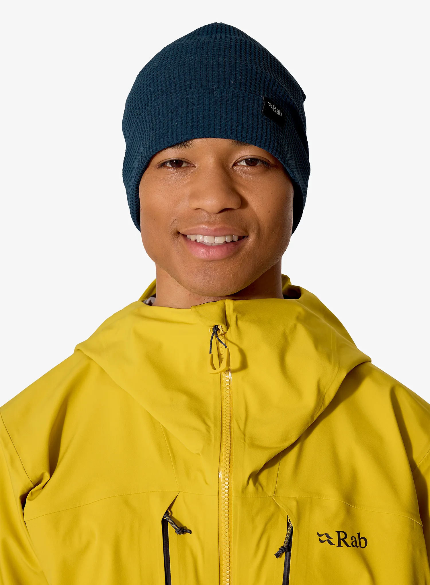 Термоактивна шапка Rab Hurkle Rolled Beanie - tempest blue