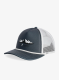 Шапка с козирка Black Diamond Flat Bill Trucker Hat - charcoal/white
